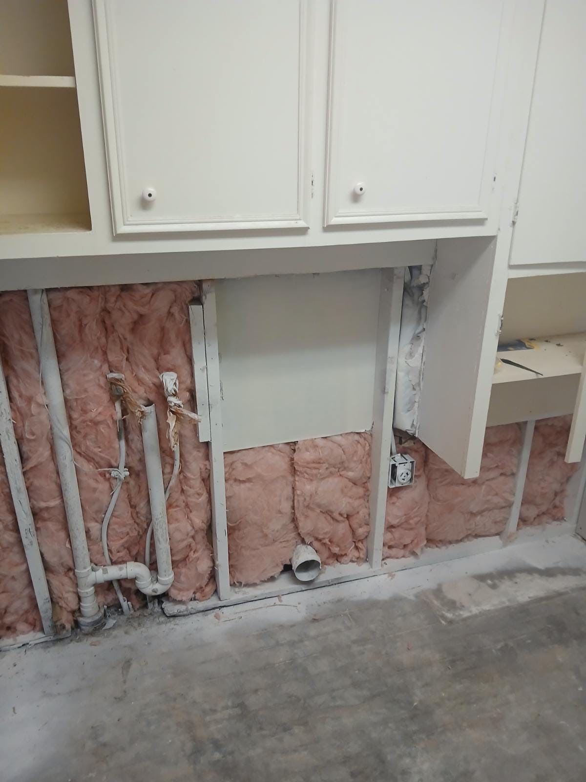 Home Remodel after Huge Water Damage by L&T General Contractors and Restoration INC