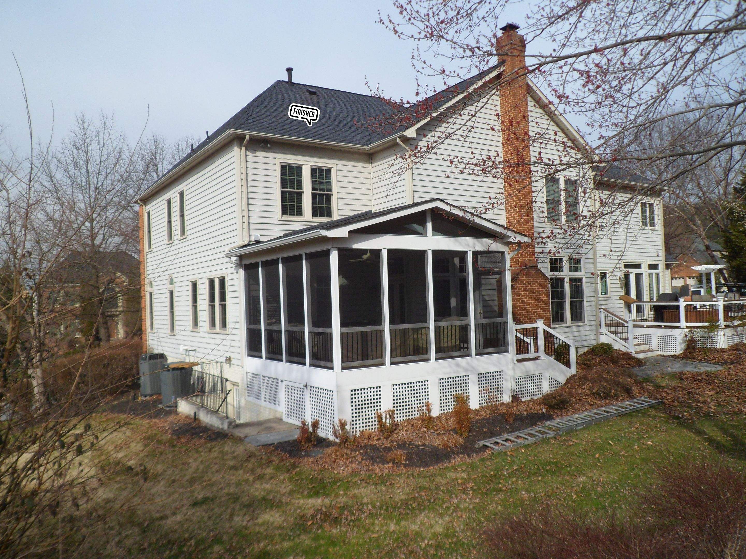 New Roof Installation & New Gutters and downspouts  by Alpha Design Services