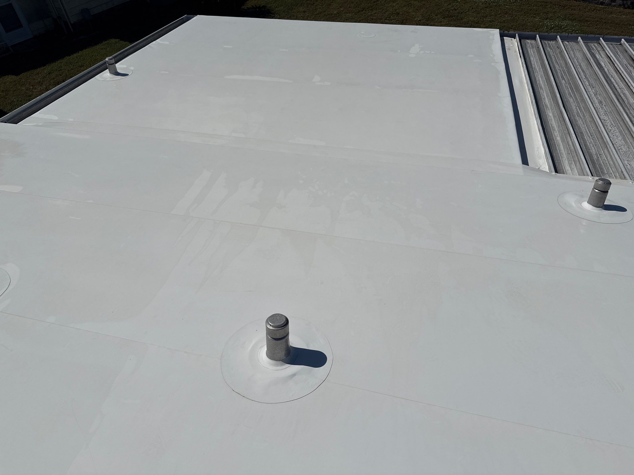 TPO Membrane Mobile Home Roof Cleaning Parrish, FL by Sunshine AquaWash