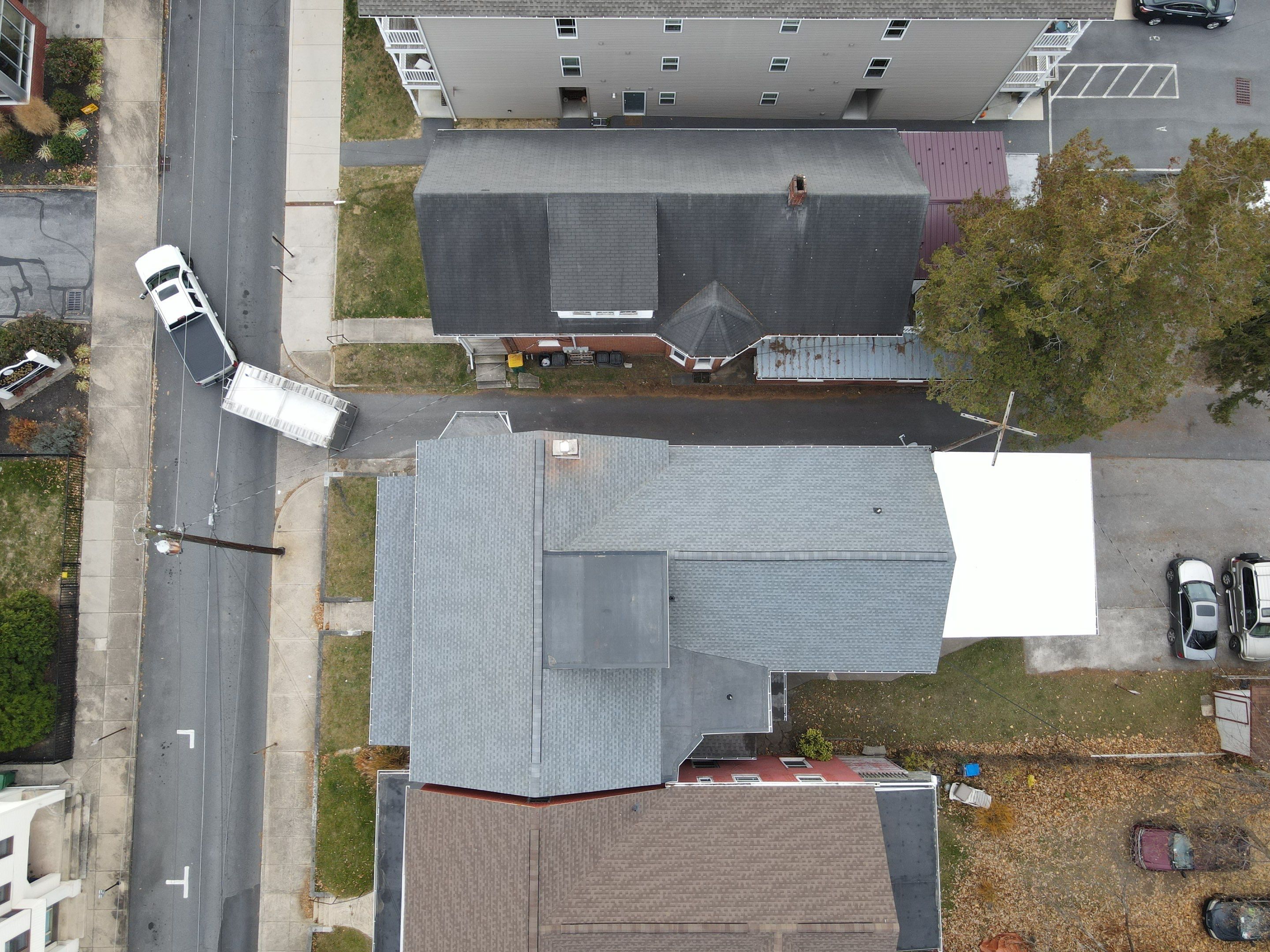Commercial Roofing Installation using Gaf Hdz Architectural Shingle by Teflon Roofing