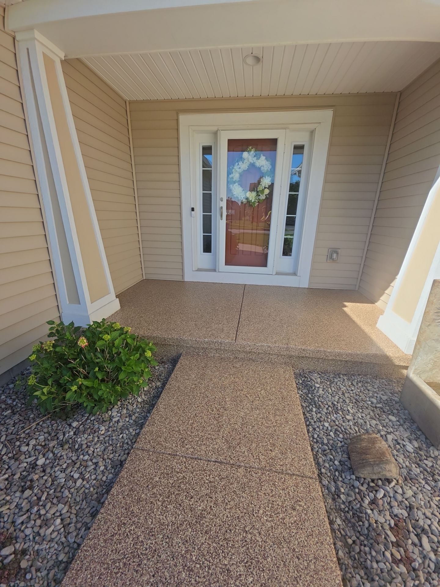 Ultra Sedona Stoop & Walkway Coating by NG Masonry & Construction LLC