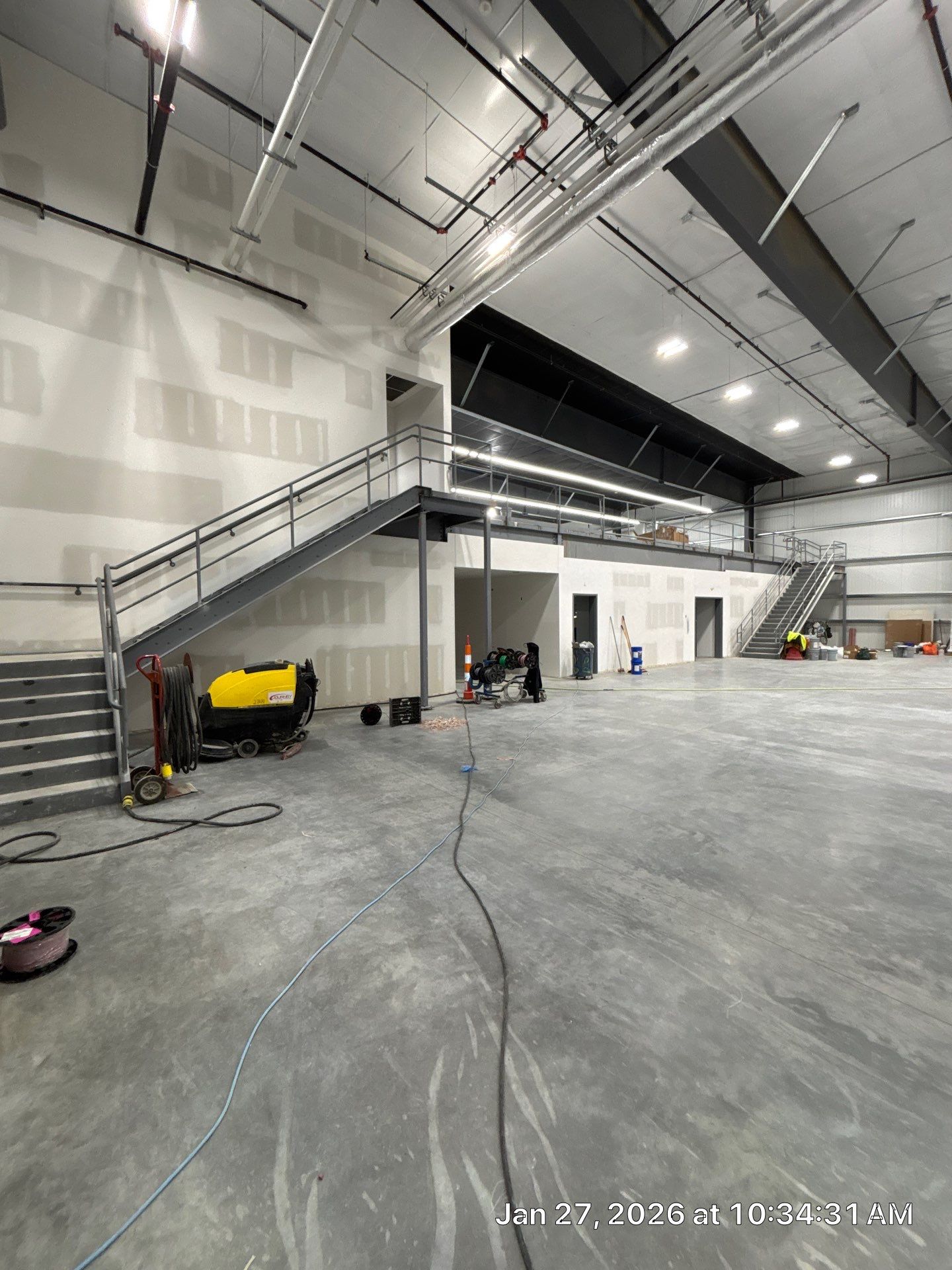 Commercial Interior Build-Out for Kibble Equipment in Huron by Select Painting, Coatings & Garage Cabinets