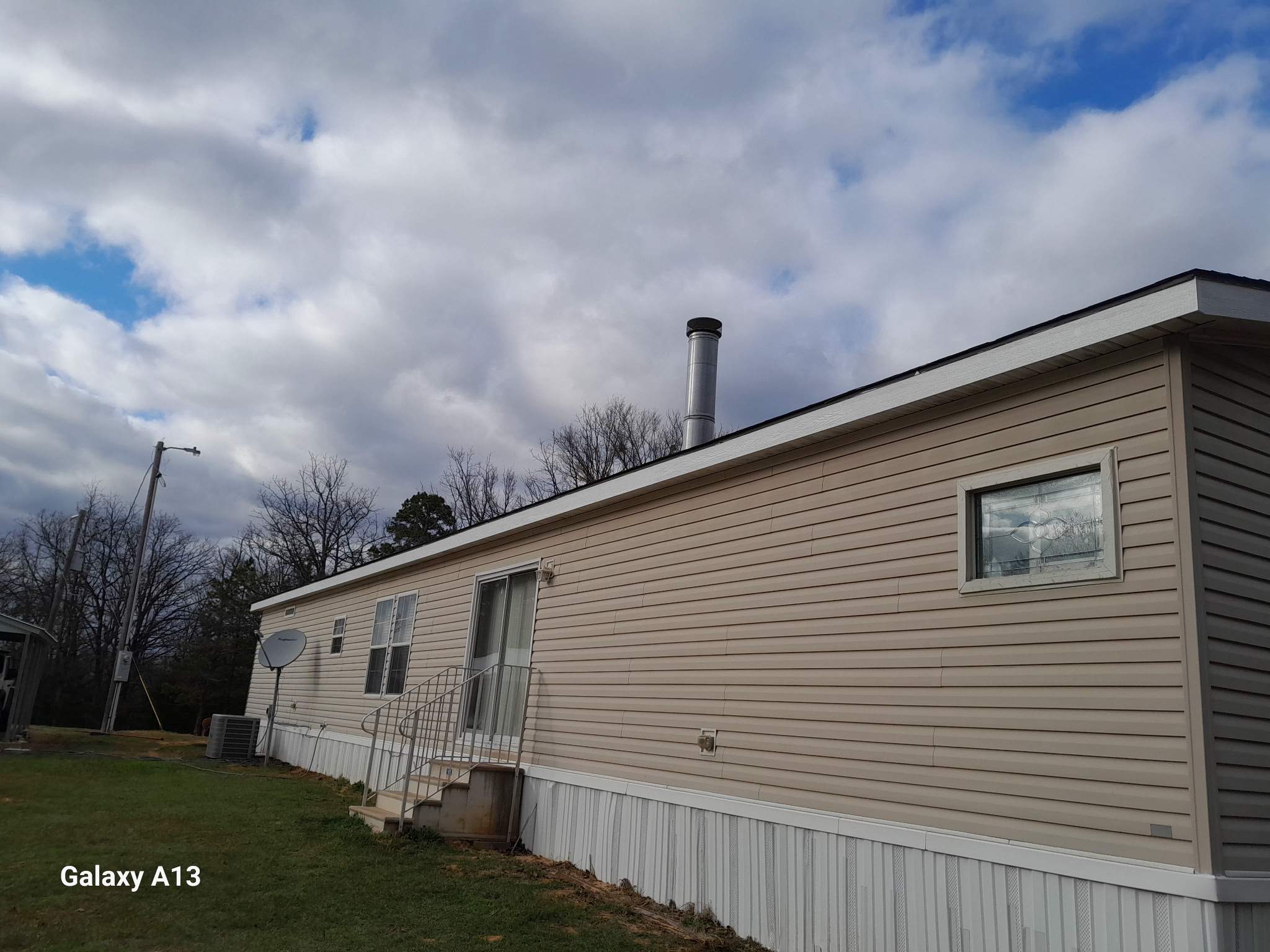 Installed LP smart fascia & painted white. by In & Out Construction & Remodeling, LLC
