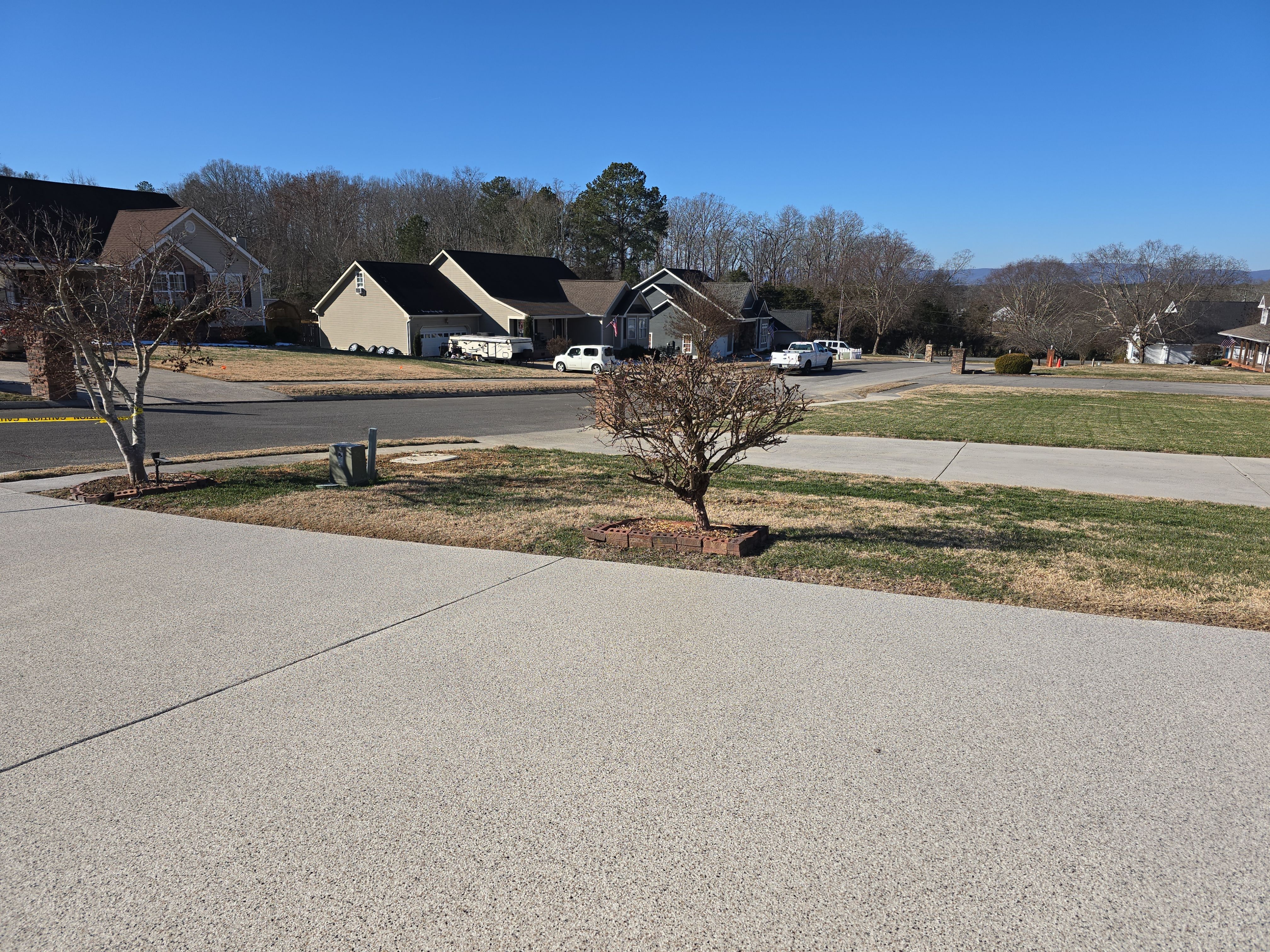 Driveway & Sidewalk using Desert by Elite Floor Solutions