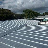 24ga 1" Nail-Strip Mill Finish by Total Roofing System The Metal Roof Experts