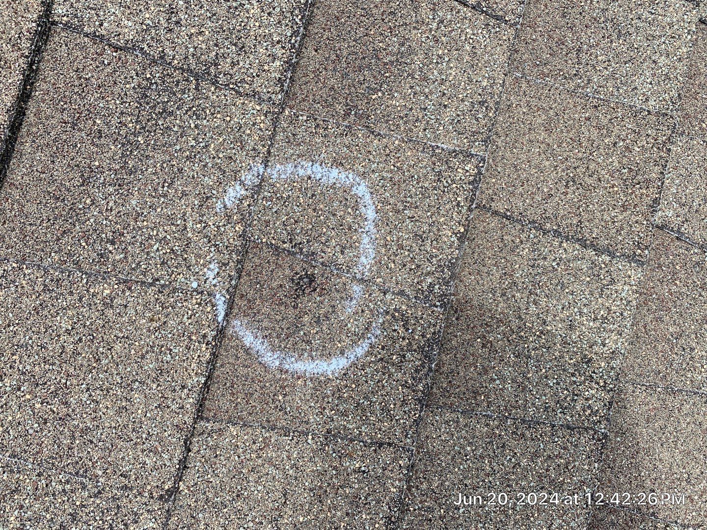 Hail Roof inspection in Jenks by Decor Roofing & Restoration