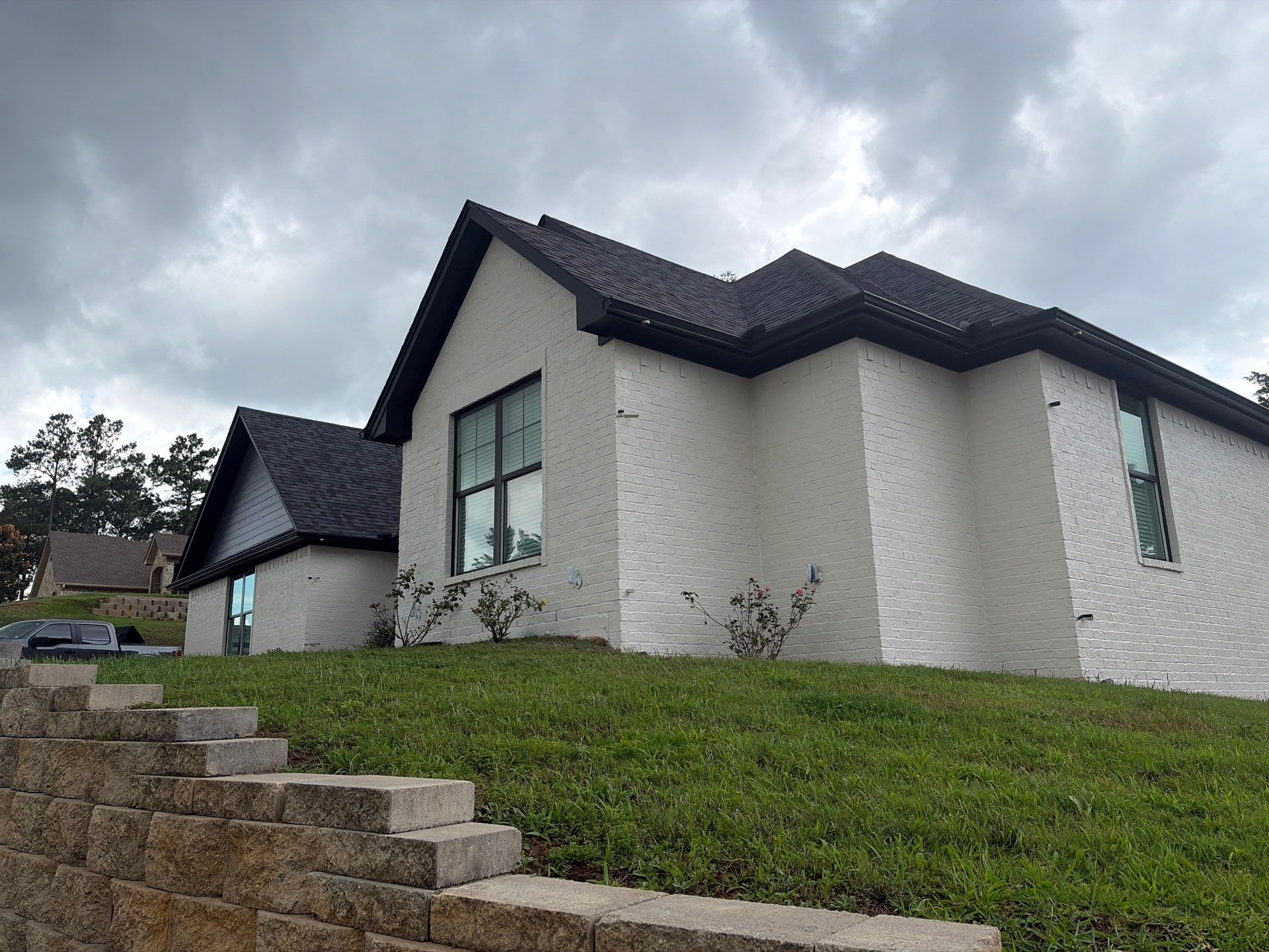 Bright Brick Repaint in Tyler, TX by Quality Coats Painting