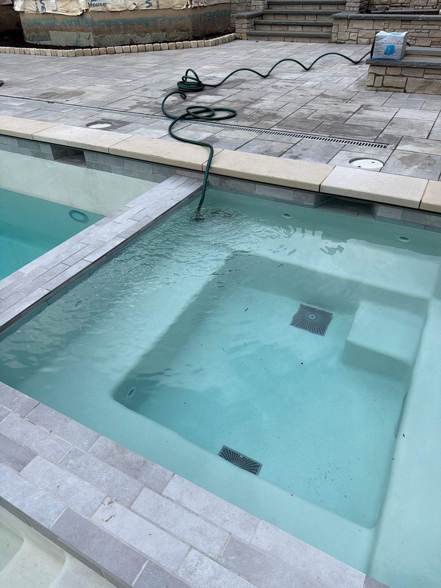Artic White and Fastlane by North Shore Pool & Spa