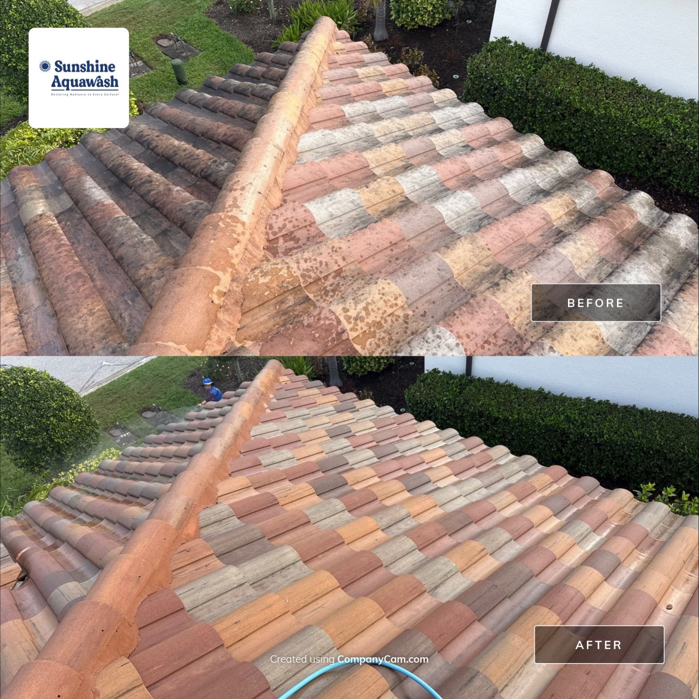 Paver Pool Deck, Driveway & Concrete Tile Roof Cleaning in River Strand, Bradenton, FL | Sunshine AquaWash by Sunshine AquaWash
