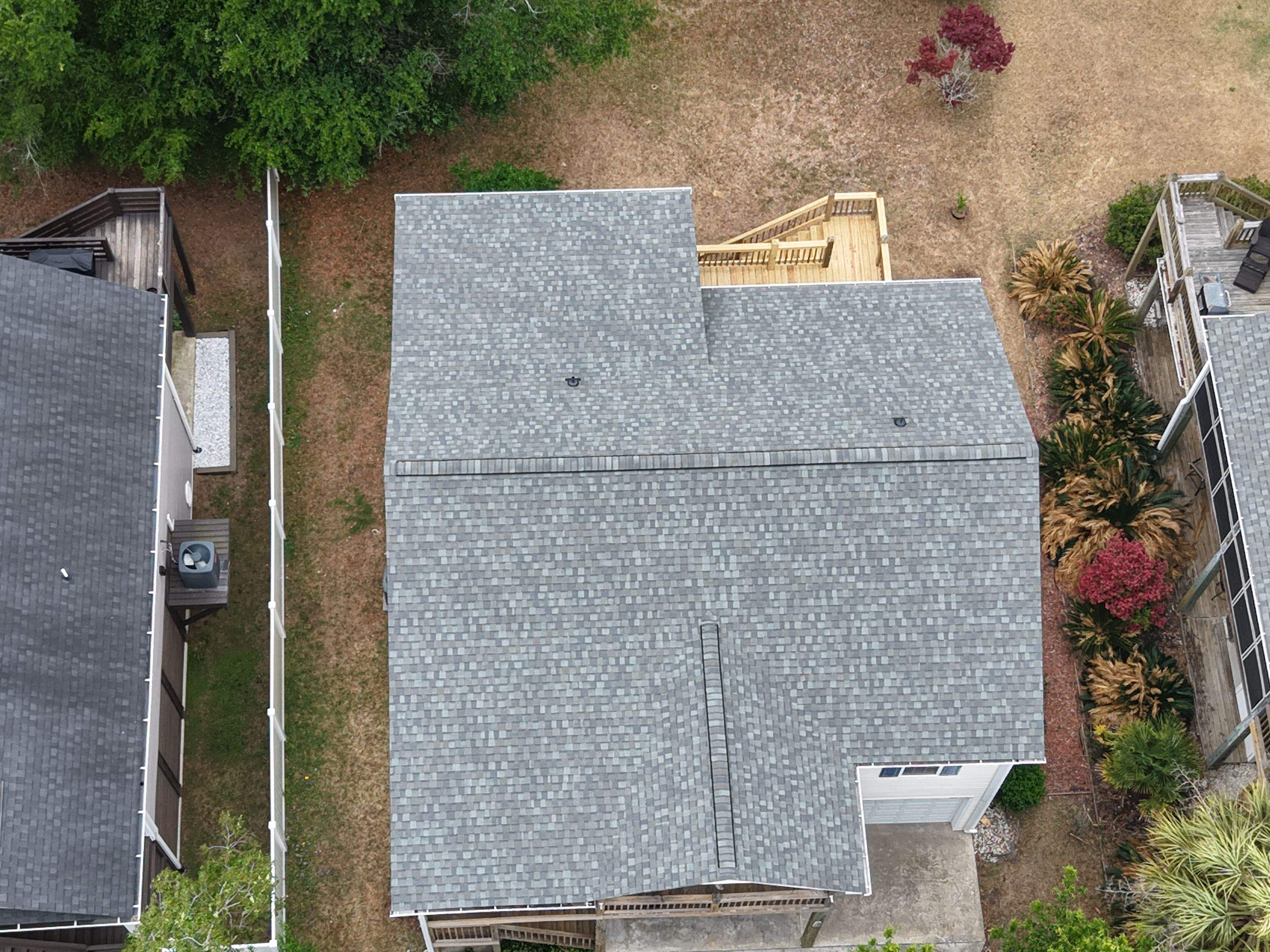 Fortified Roof Replacement in Oak Island by Roofing Contractors Wilmington using Landmark Pro Georgetown Gray by RGR Construction and Roofing, LLC