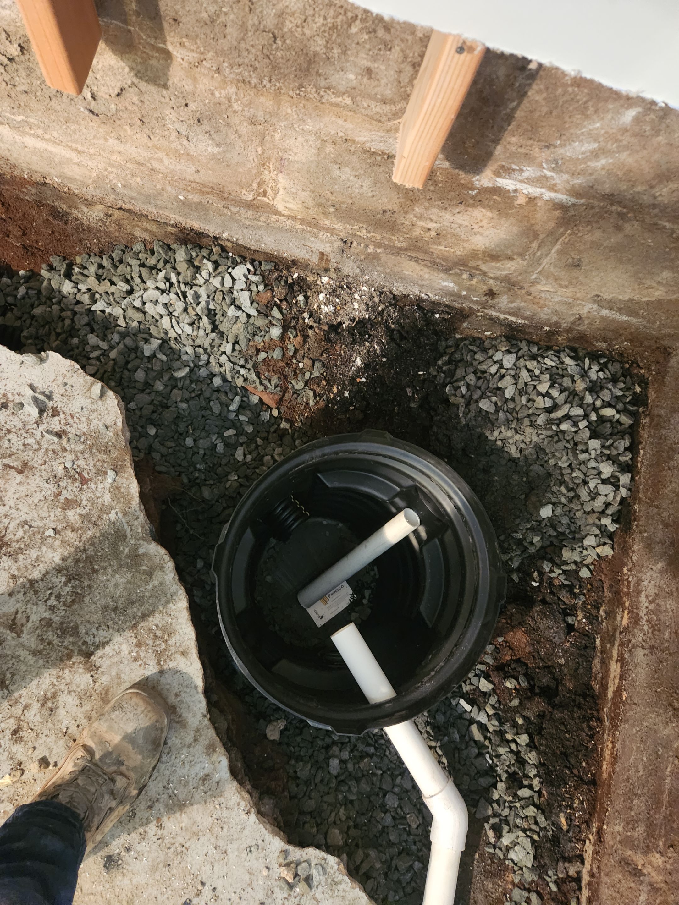 Interior French Drain West Orange NJ by Pure Service Pro, LLC 