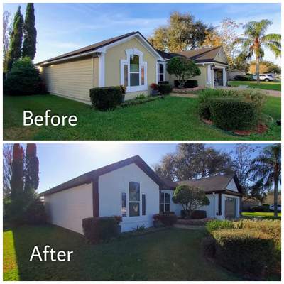 Exterior Painting Service in Jacksonville FL 32224 for Soffit, Fascia, Body and Trim
