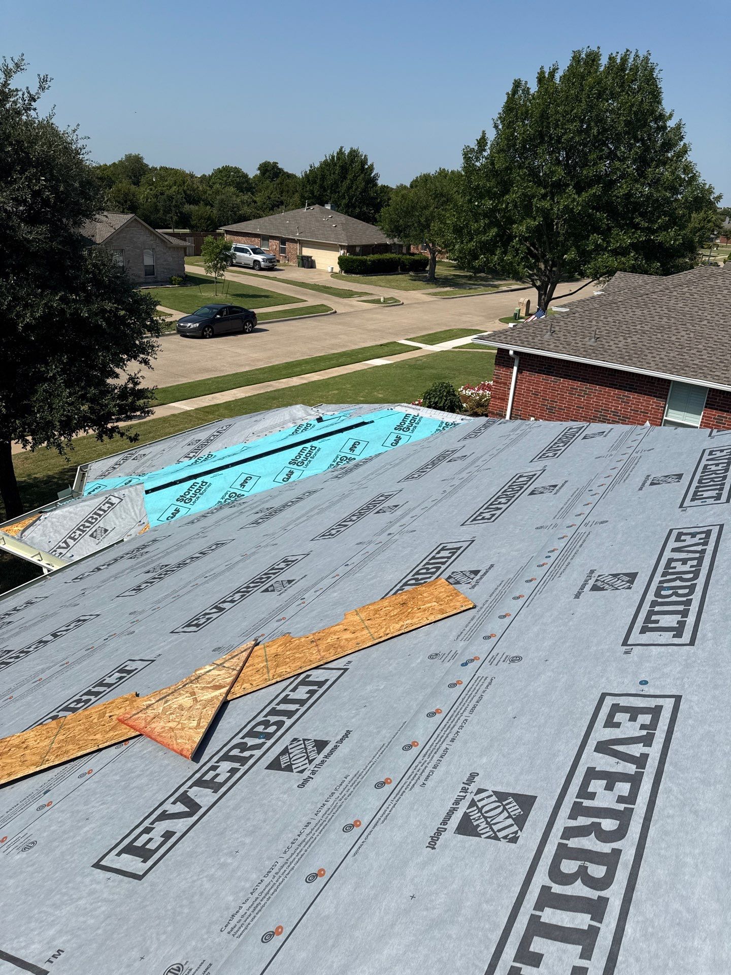 Project in Murphy by Zeus Exteriors