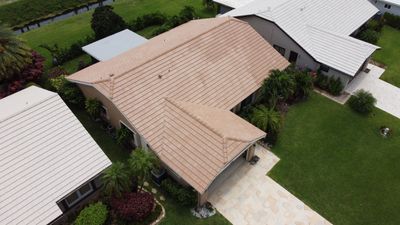 Residential Roofing Installation using Eagle Roofing Tile