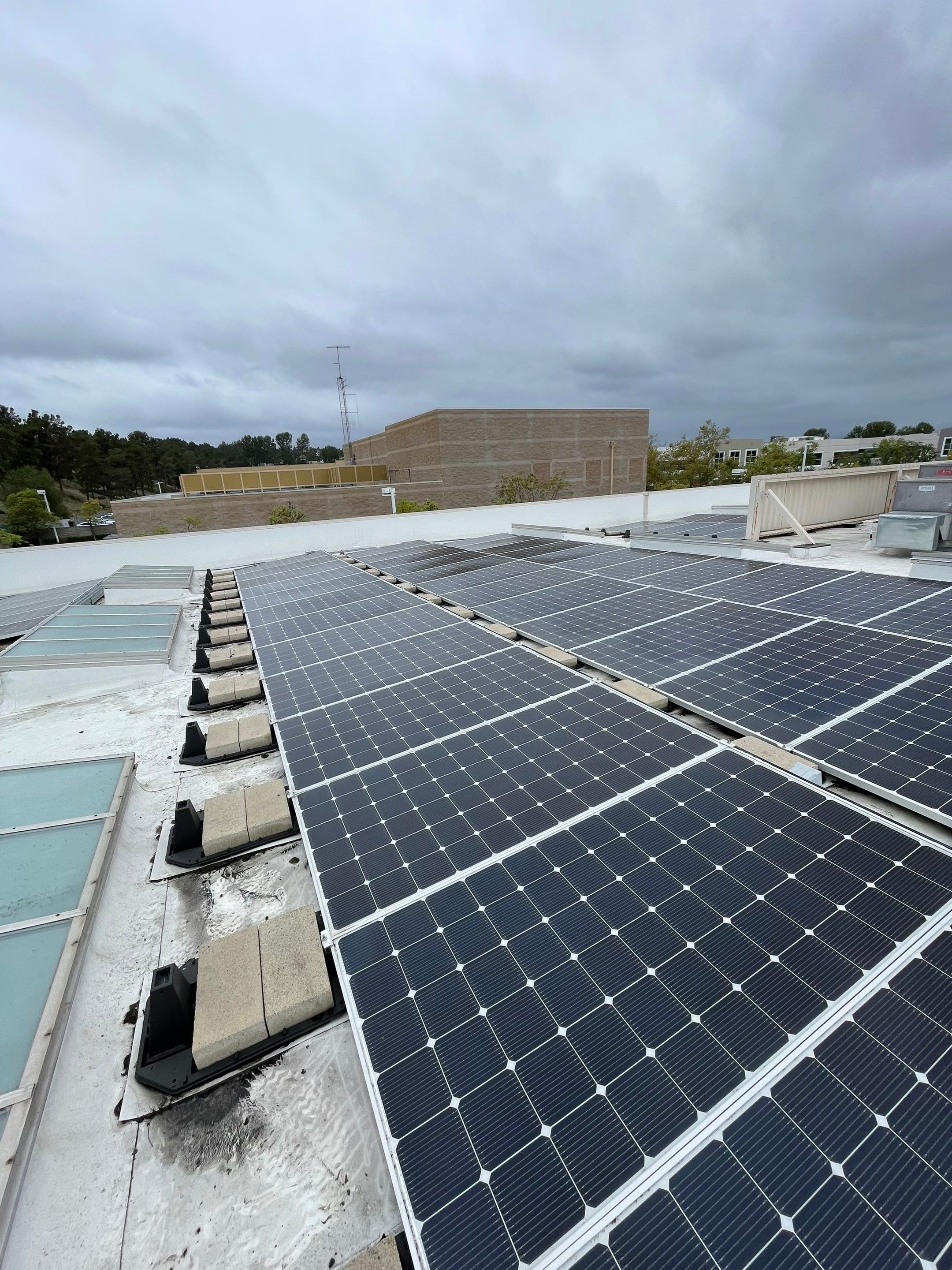 Commercial Solar Cleaning by Palm Coast Solar Cleaning