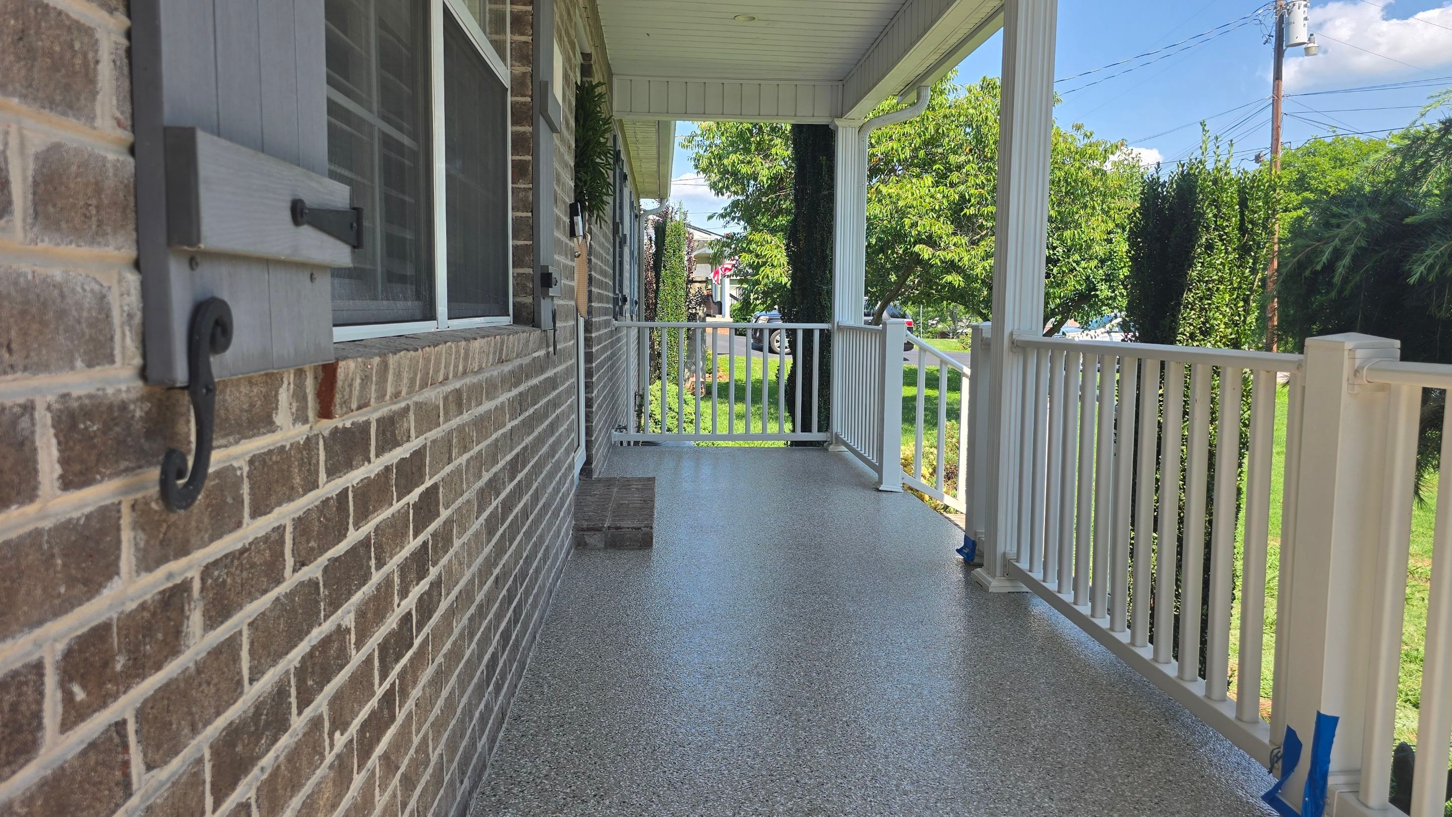 Garage Using Creekbed by Elite Floor Solutions
