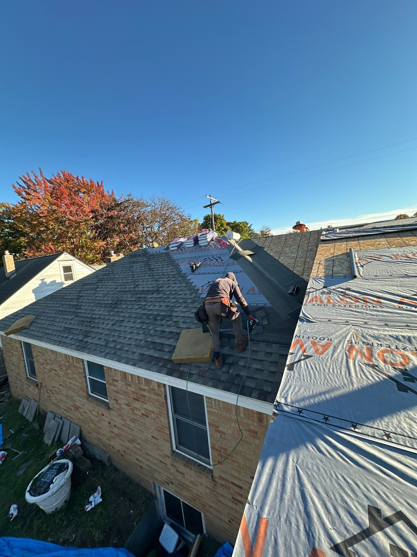 Garage & Addition (In Progress) by Avalon Roofing and Exteriors