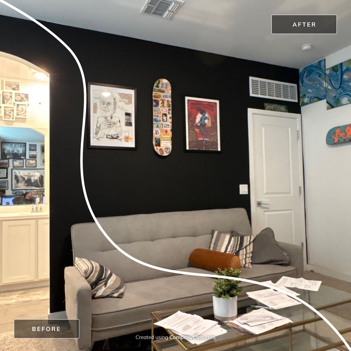 Home Office Setup and Bathroom Renovation in Yuma, AZ by CompanyCam Sales Demo