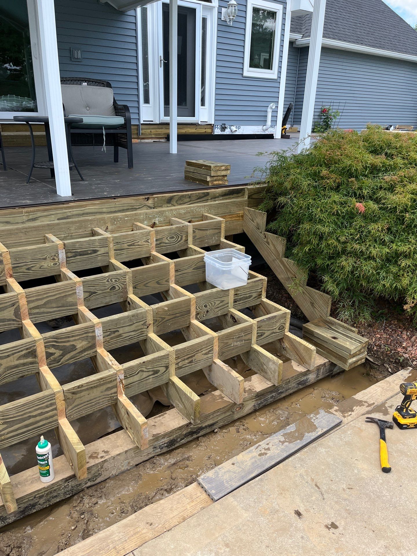 New Deck Build by Clark Builders LLC