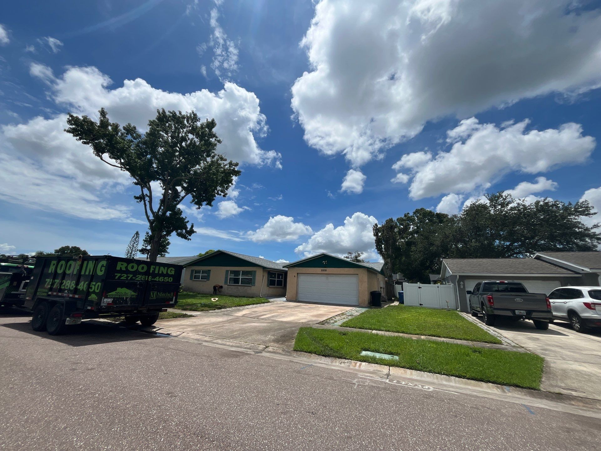 Project in St. Petersburg 33702 by Mitchell Roofing Company LLC 