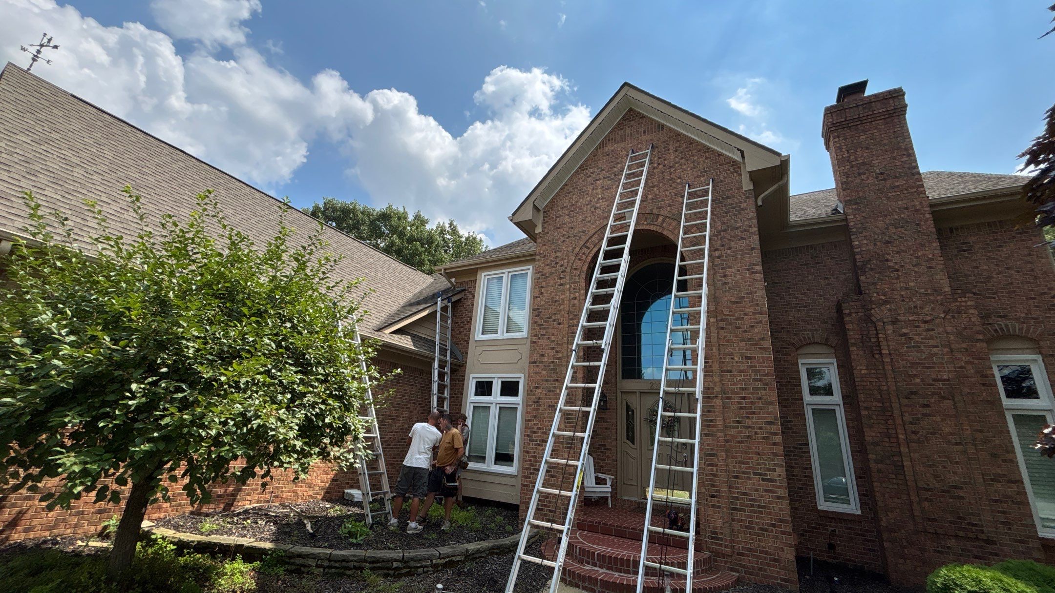 Siding Replacement using Alside Odyssey D4" Flagship Brown by 180 Contractors
