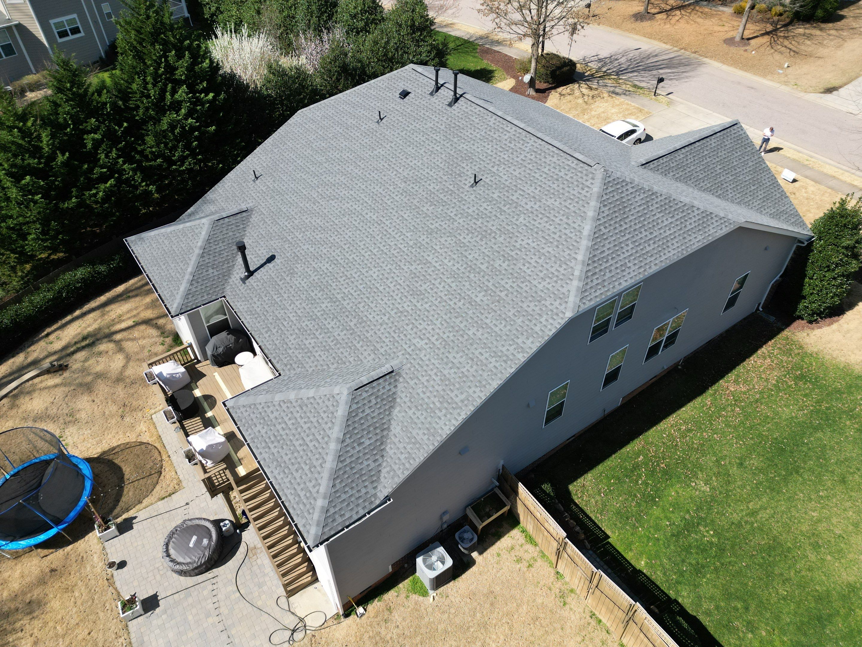 Roof Replacement - GAF Timberline HDZ Pewter Gray  by Pro Performance Roofing