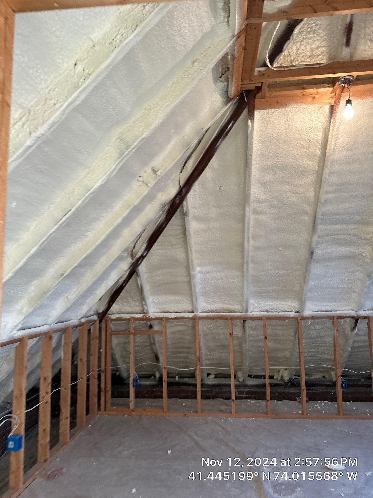 Spray Foam Insulation using Closed Cell Spray Foam by NYS Foam & Energy