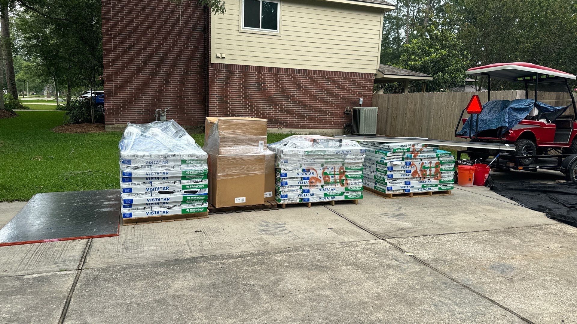 Residential Roofing Installation using Malarkey Vista Impact Resistant by Roof Concepts Construction