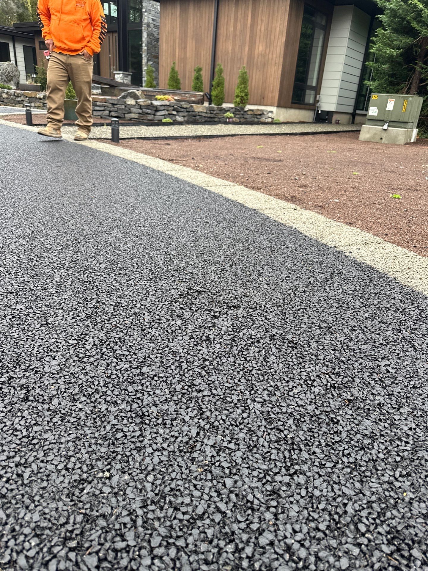 Permeable Pavers Driveway by Jireh Asphalt & Concrete Inc 