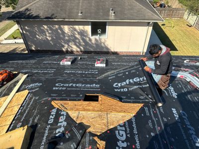 Residential Roofing Repair using Owen's Corning Duration (Lifetime) Shingles