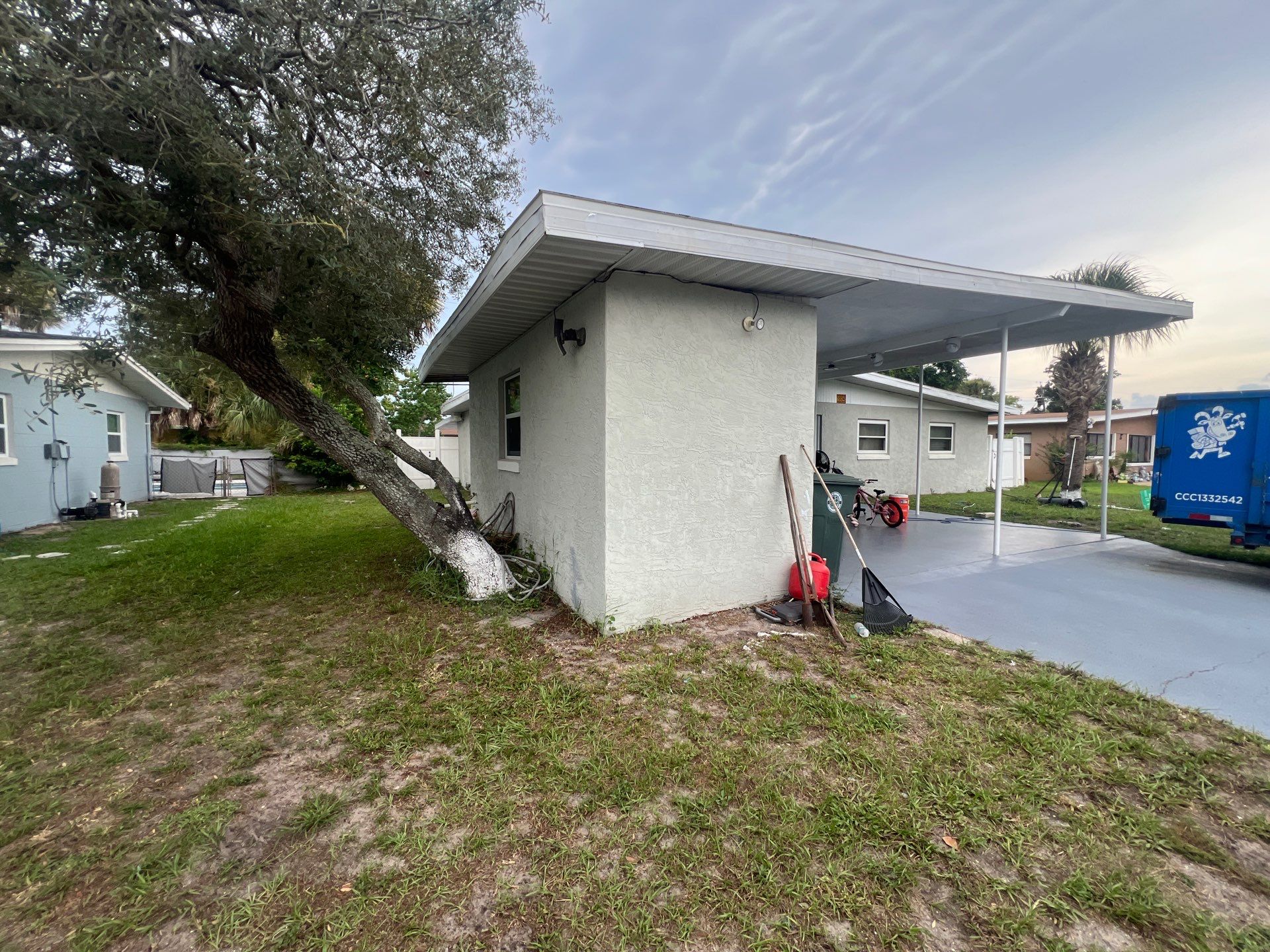 Colonial Slate Modified Bitumen Flat Roof Replacement in Daytona Beach by Pinnacle Roofing Group