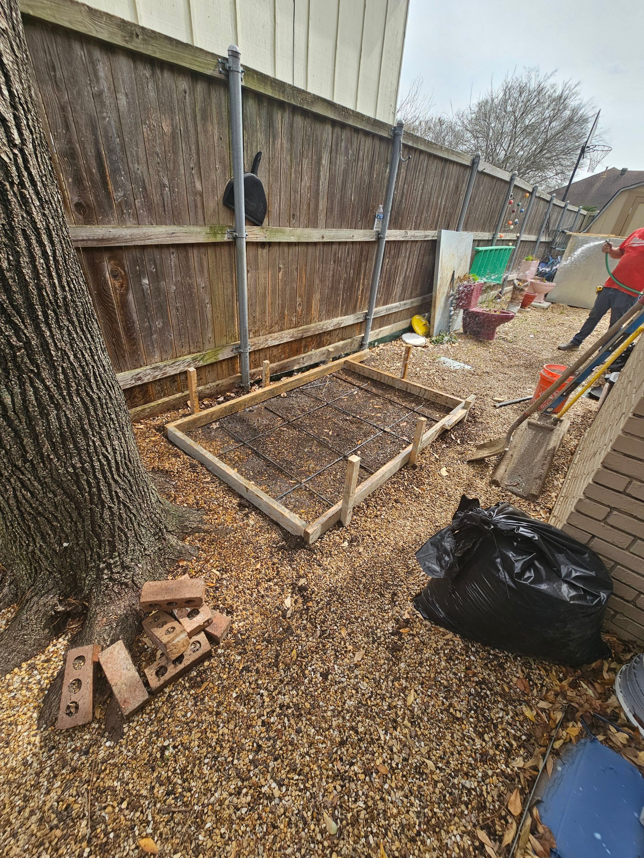 Concrete & Gutter Guards - Allen TX by Lighthouse Contractors