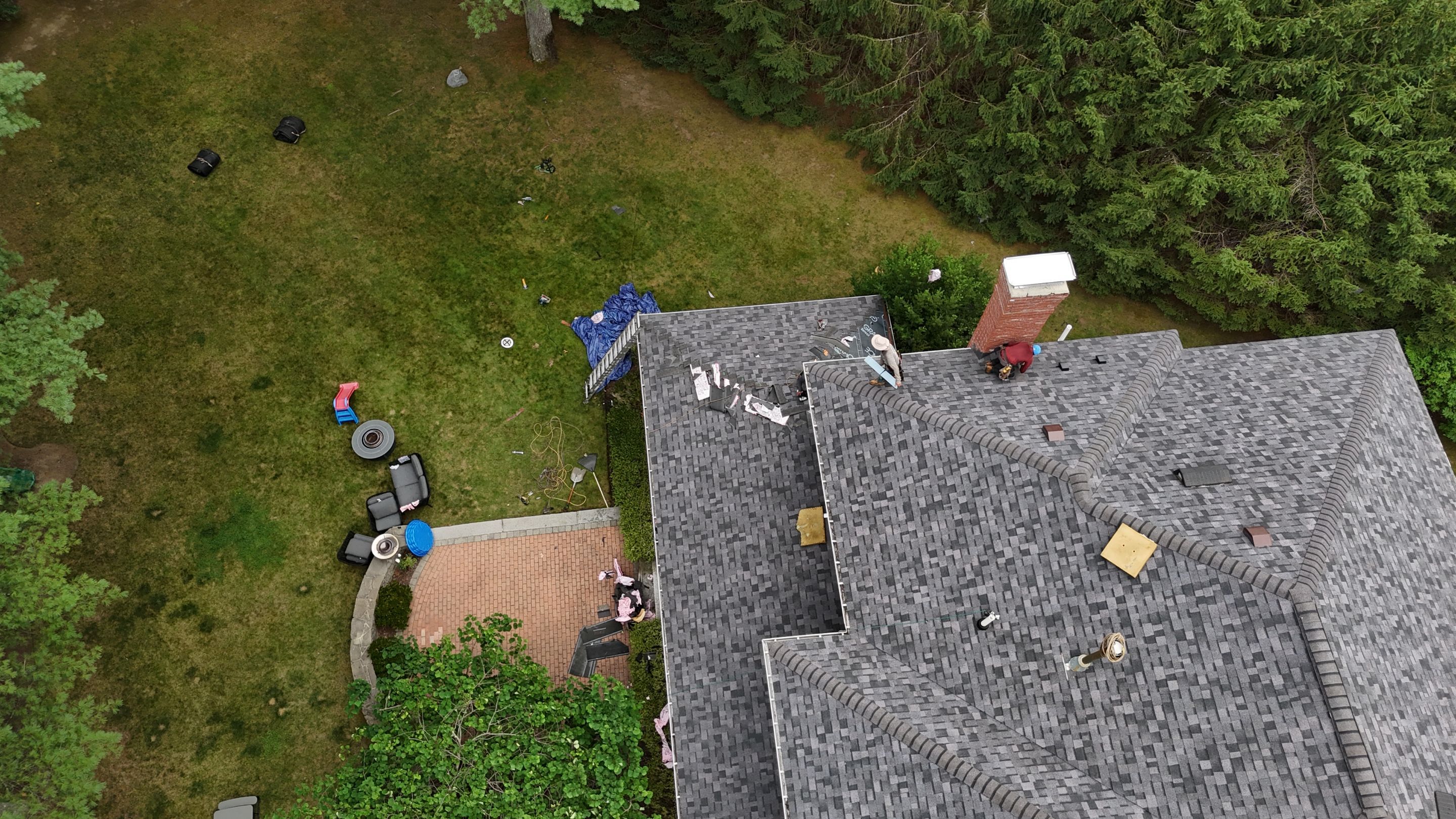 Roof Replacement & Gutter System Upgrade in Westford, MA by Mighty Dog Roofing of Greater Middlesex County