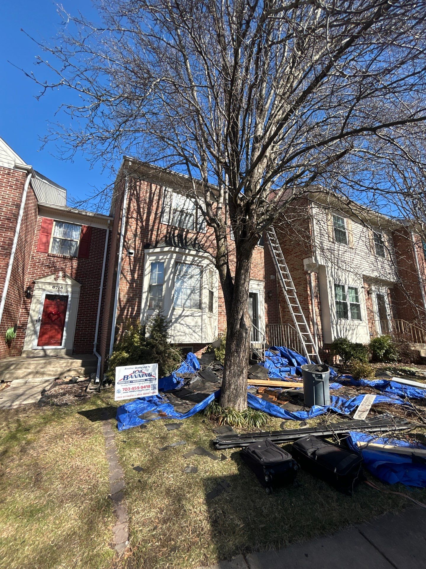Burke: Residential Roof Replacement with CertainTeed Landmark Pro in Max Def Moire Black by RM Banning, Inc.