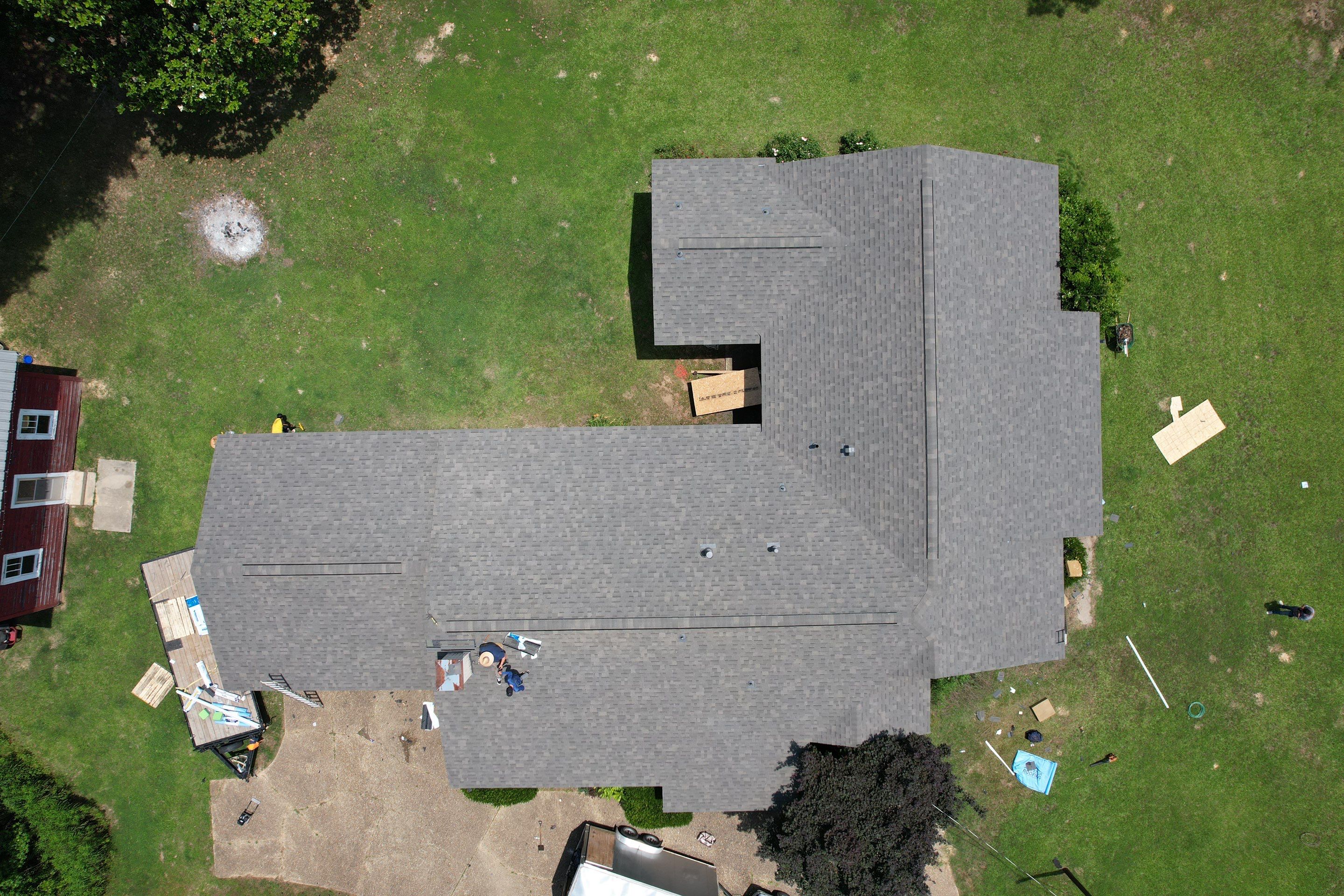 Storm Restoration Reroof: 40 Year Impact Rated Architectural Shingle by Hostetler Roofing