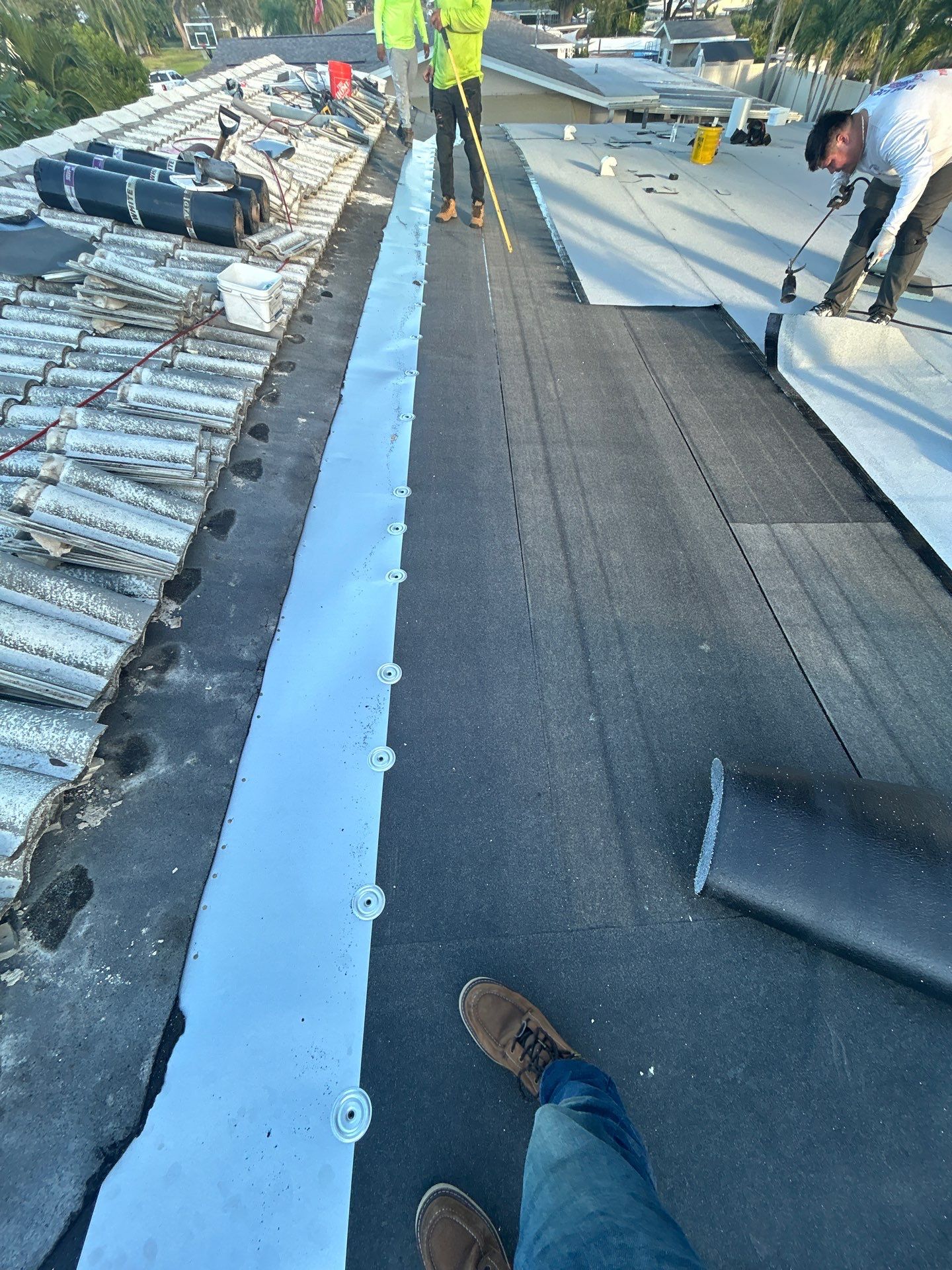 Project in St. Petersburg 33710 by Mitchell Roofing Company LLC