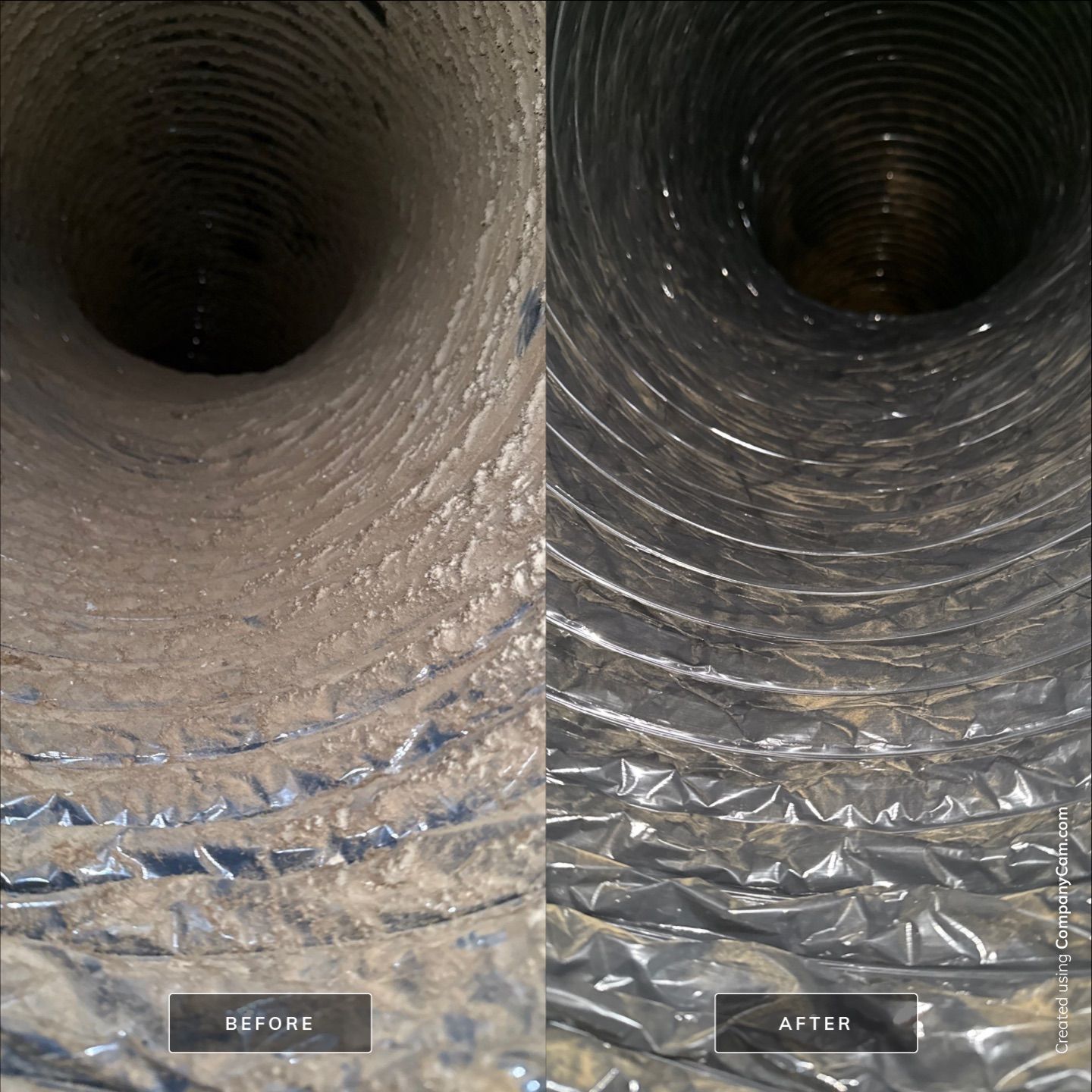 Project in Columbus by Voyager Air Duct Cleaning