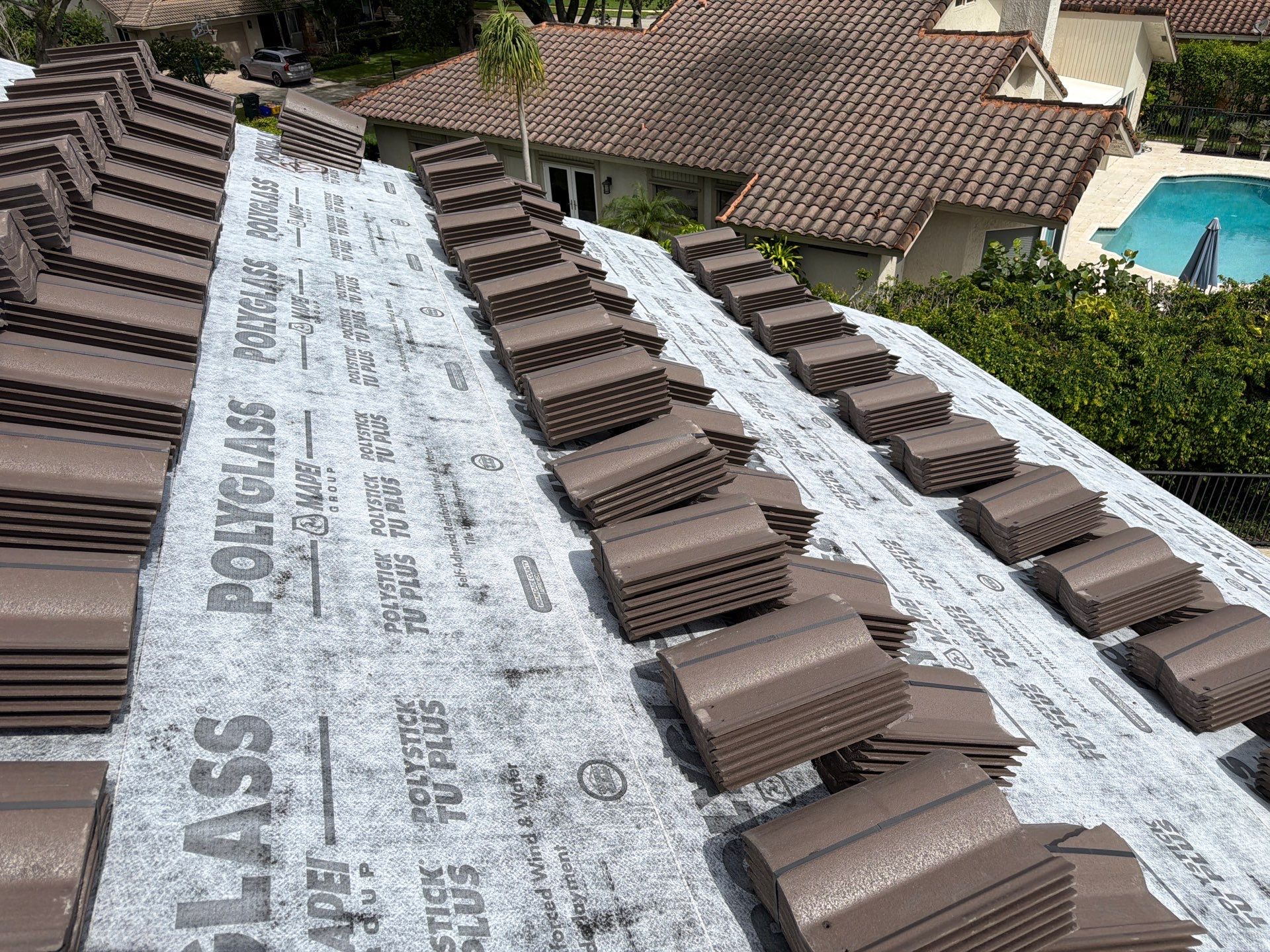 Residential Roofing Installation using Crown by BLUES BROTHERS ROOFING