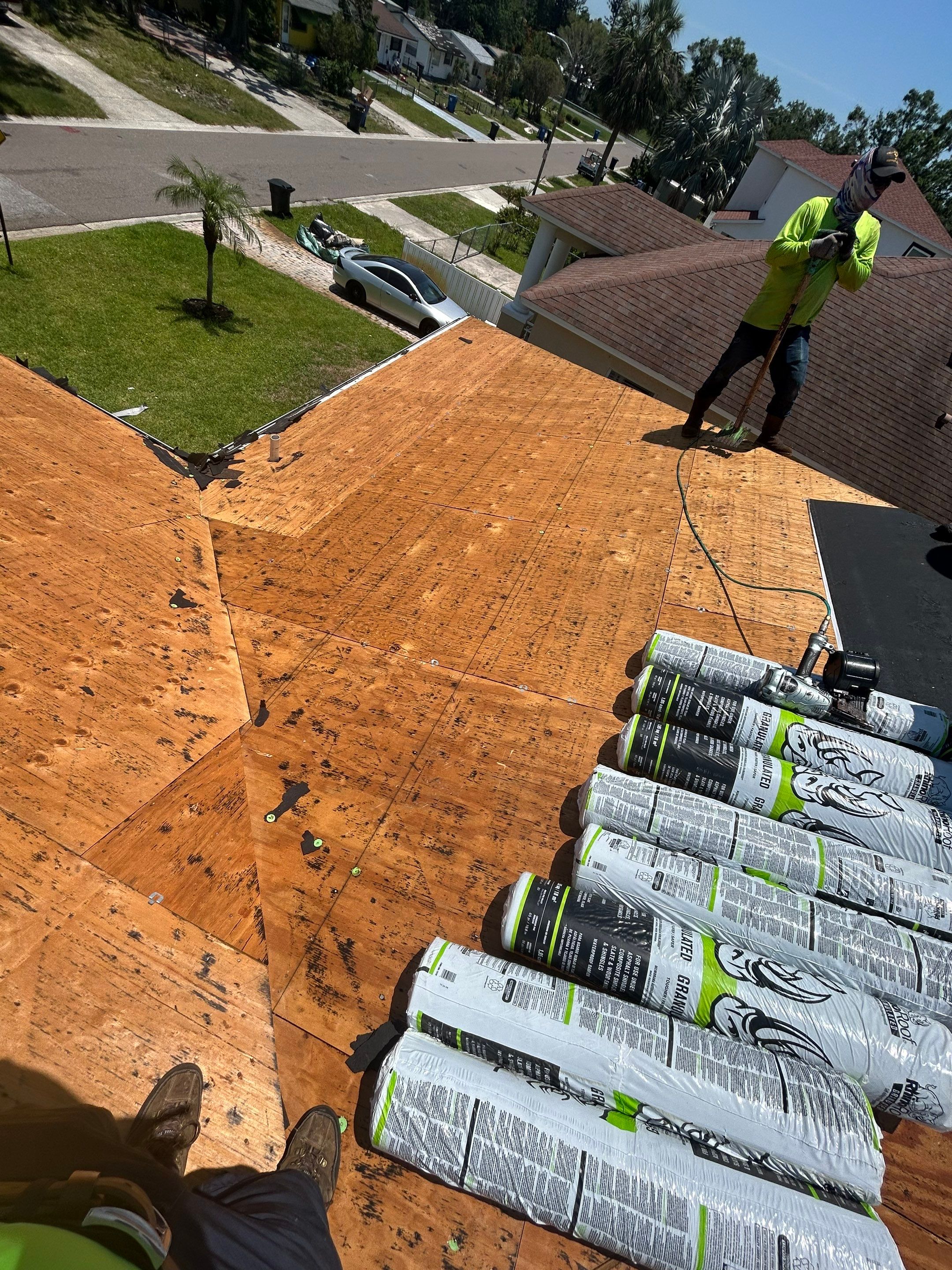 Project in St. Petersburg 33711 by Mitchell Roofing Company LLC 