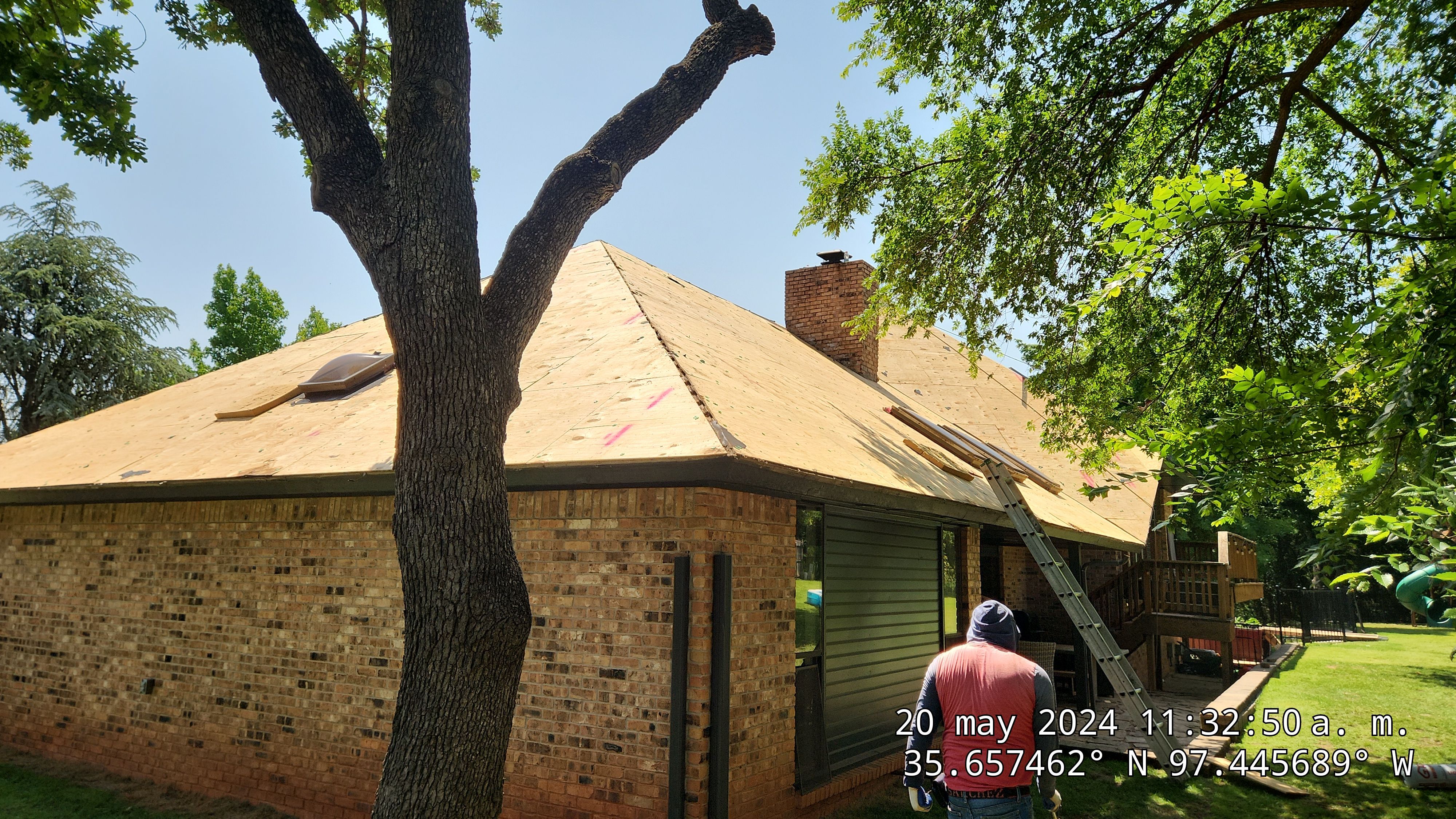 Residential Roofing Installation using Atlas by Castillo Roofing