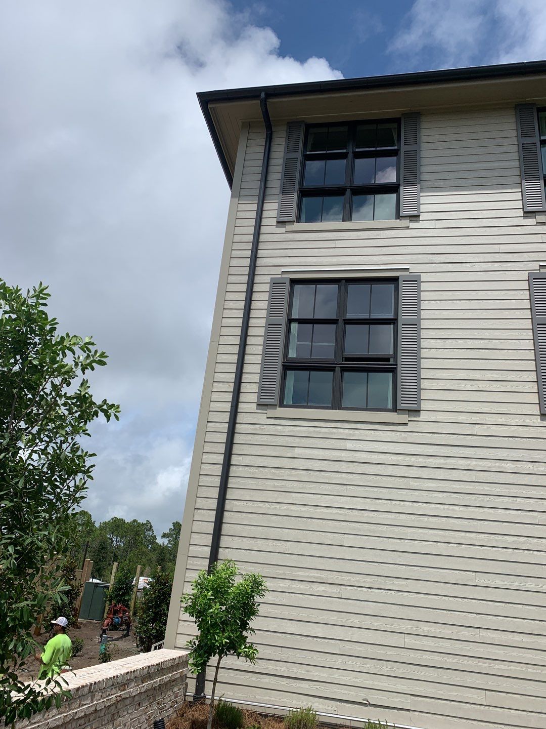 Half-Round Gutters for Coastal Homes in Panama City Beach FL by Gutter Professors