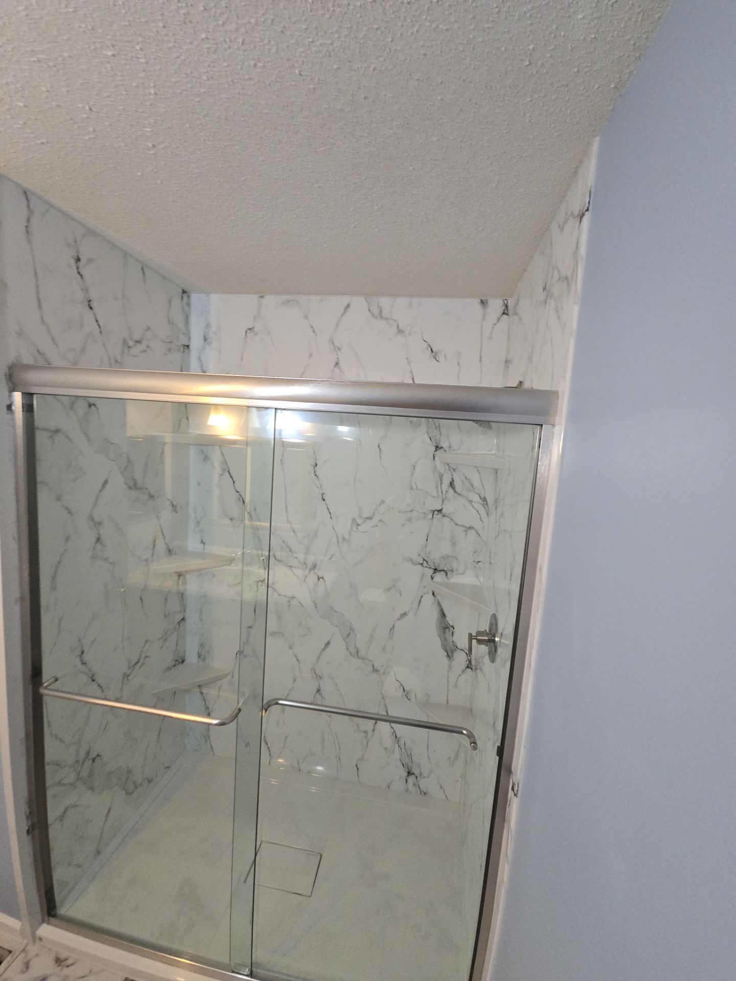 Bathroom Remodel using Acrylic by The Shower Company