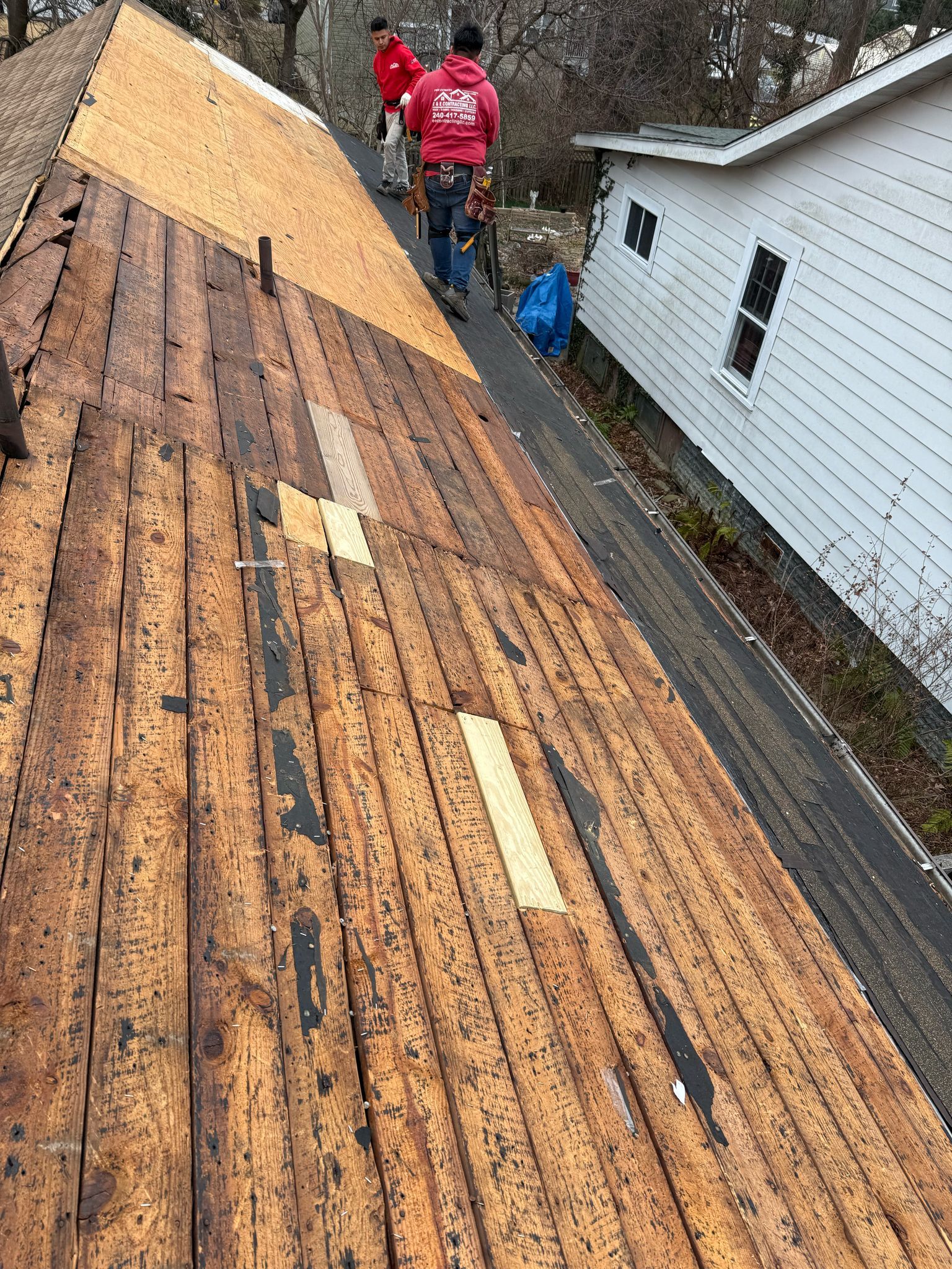Gutter and roof replacement by Window Depot of Annapolis