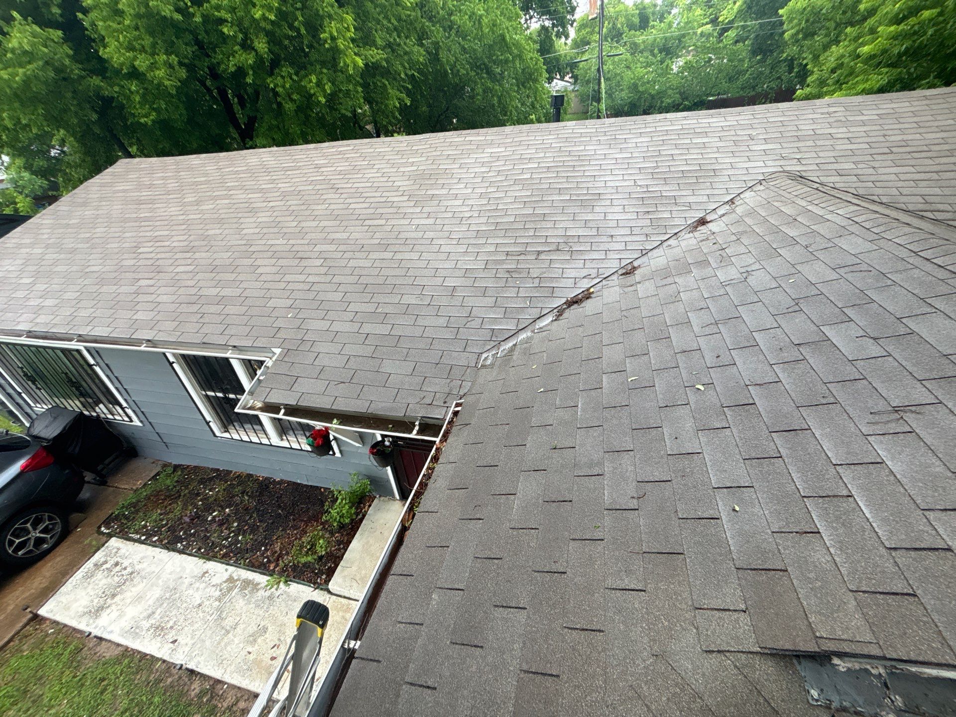 Malarkey Class 4 with New Gutters by Berry Good Roofing 