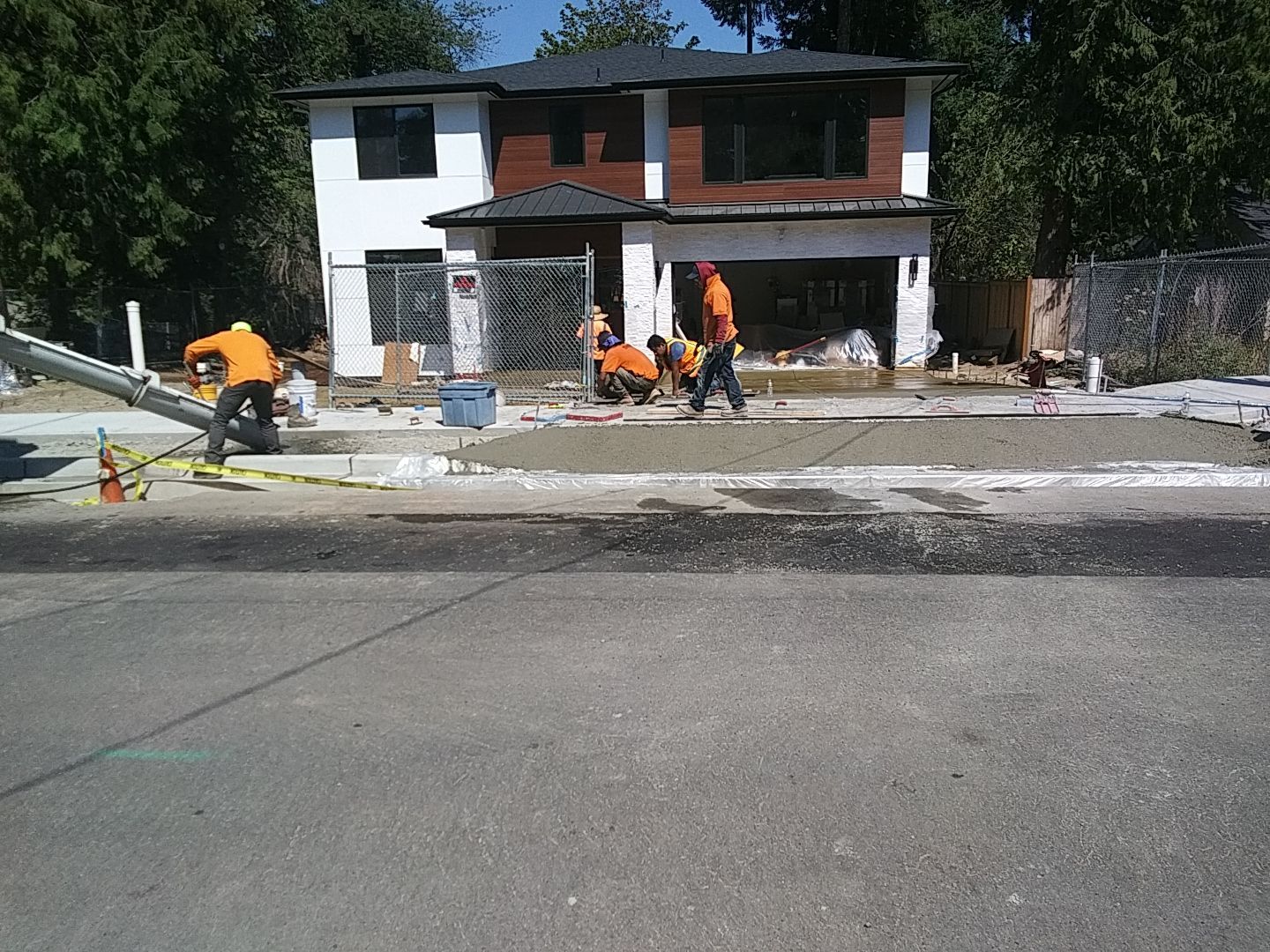 Ken | Driveway & Walkway Pour, Concrete Project by Jireh Asphalt & Concrete Inc 