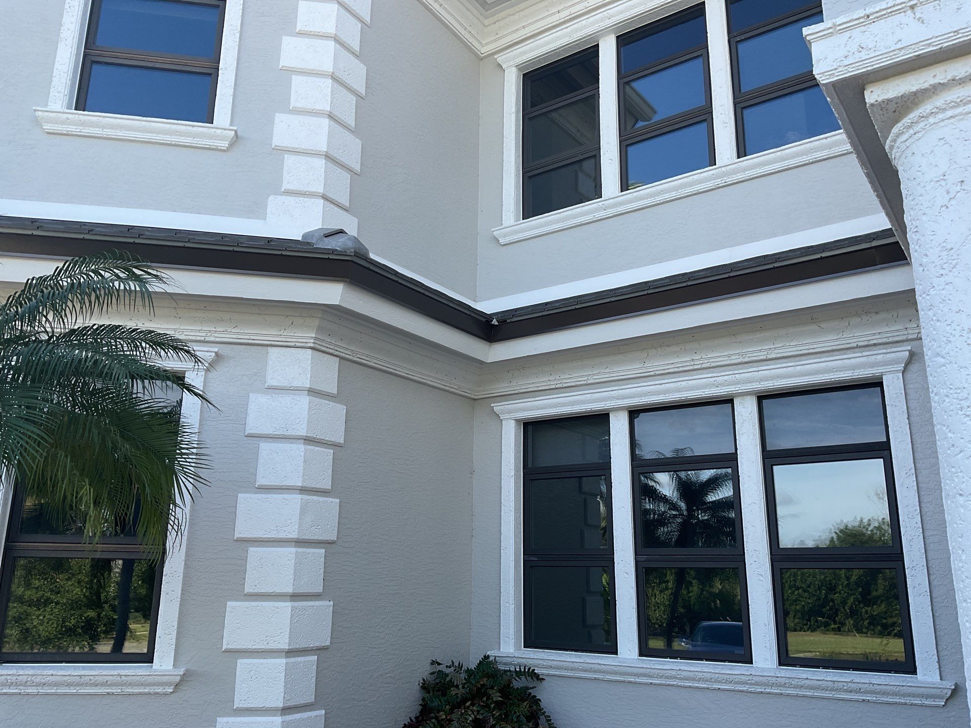 7-Inch Seamless Gutters for Heavy Rainfall in Cape Coral FL by Gutter Professors
