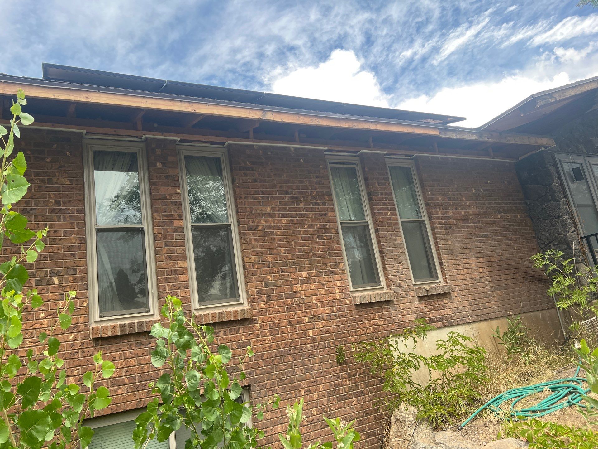 Project in South Weber by Emerald Gotcha Gutters 