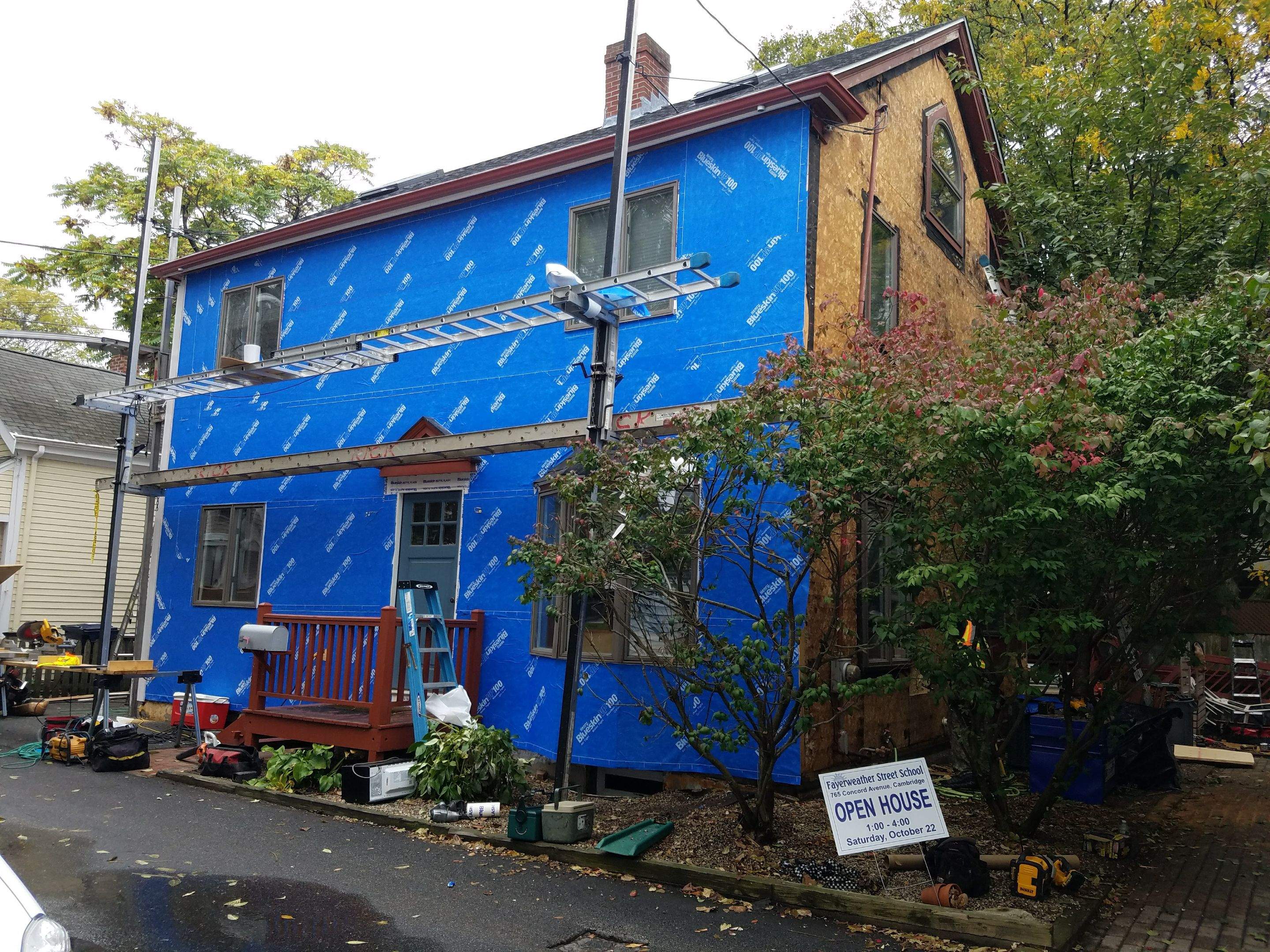 Siding Installation using Cedar Clapboard by Loyalty Exterior Solutions 