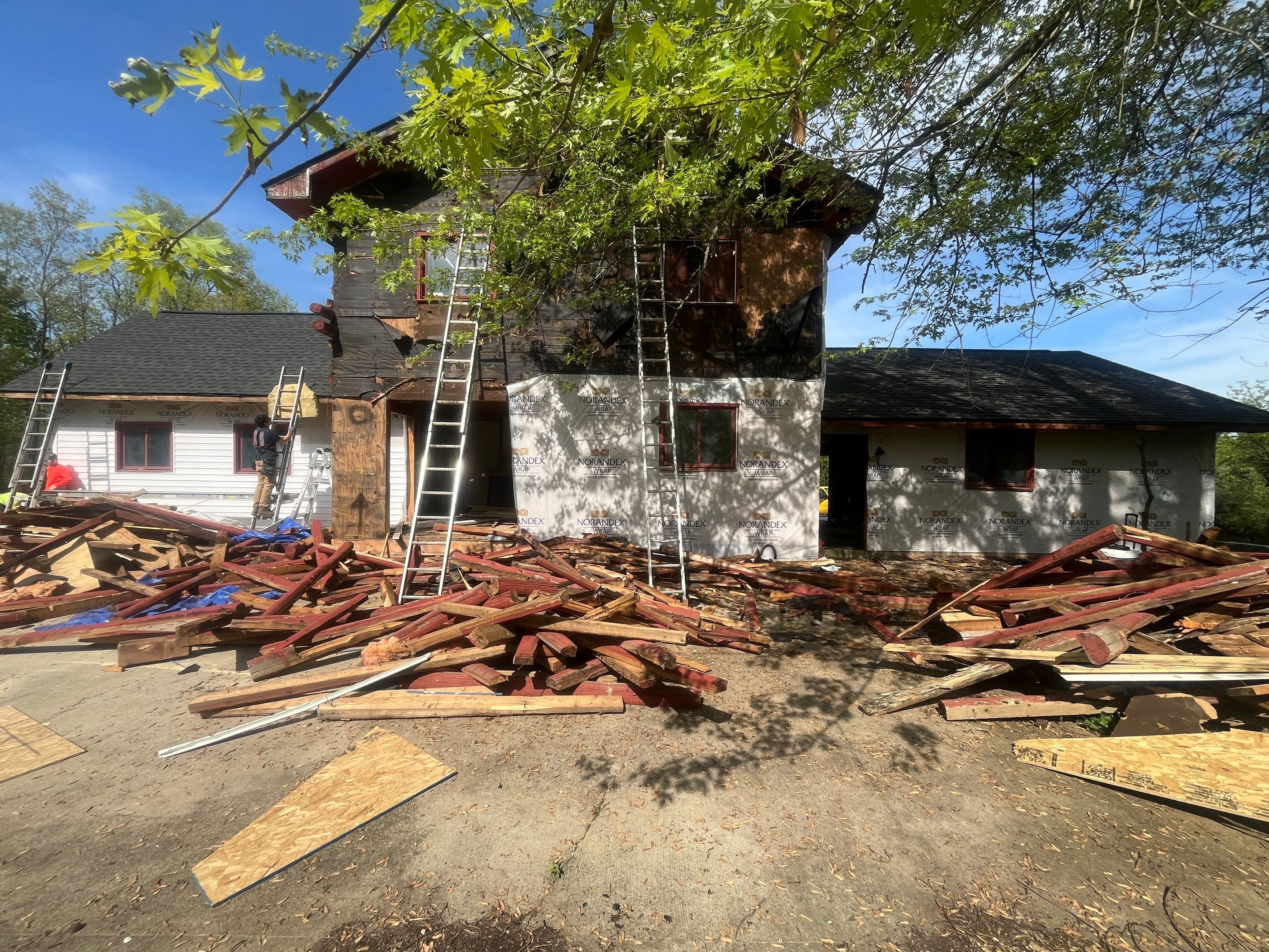 Old Farmhouse Remodel by Columbus Roofing Company