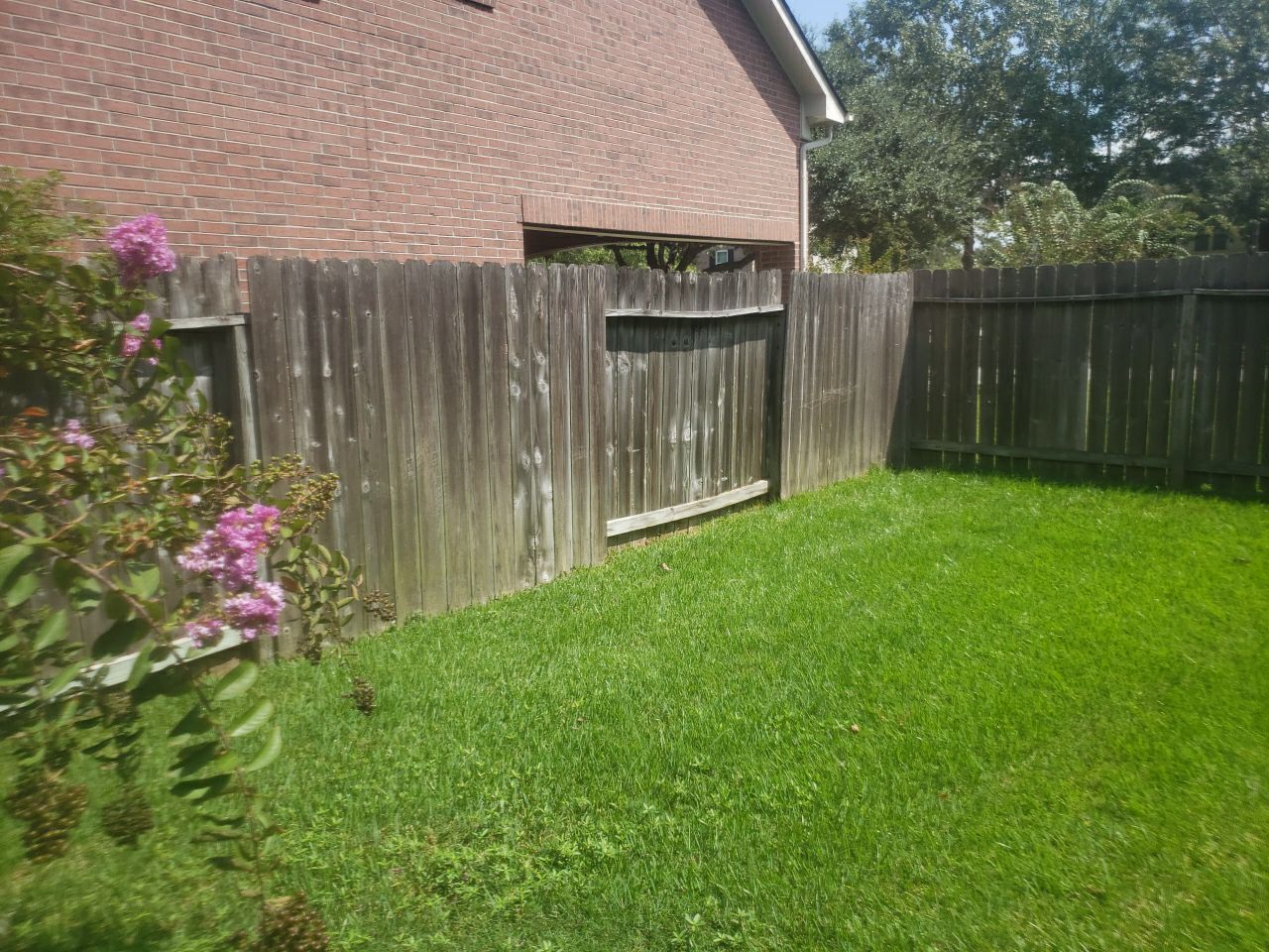6'6" Western Red Cedar Fence Install by Astro Outdoor Designs 